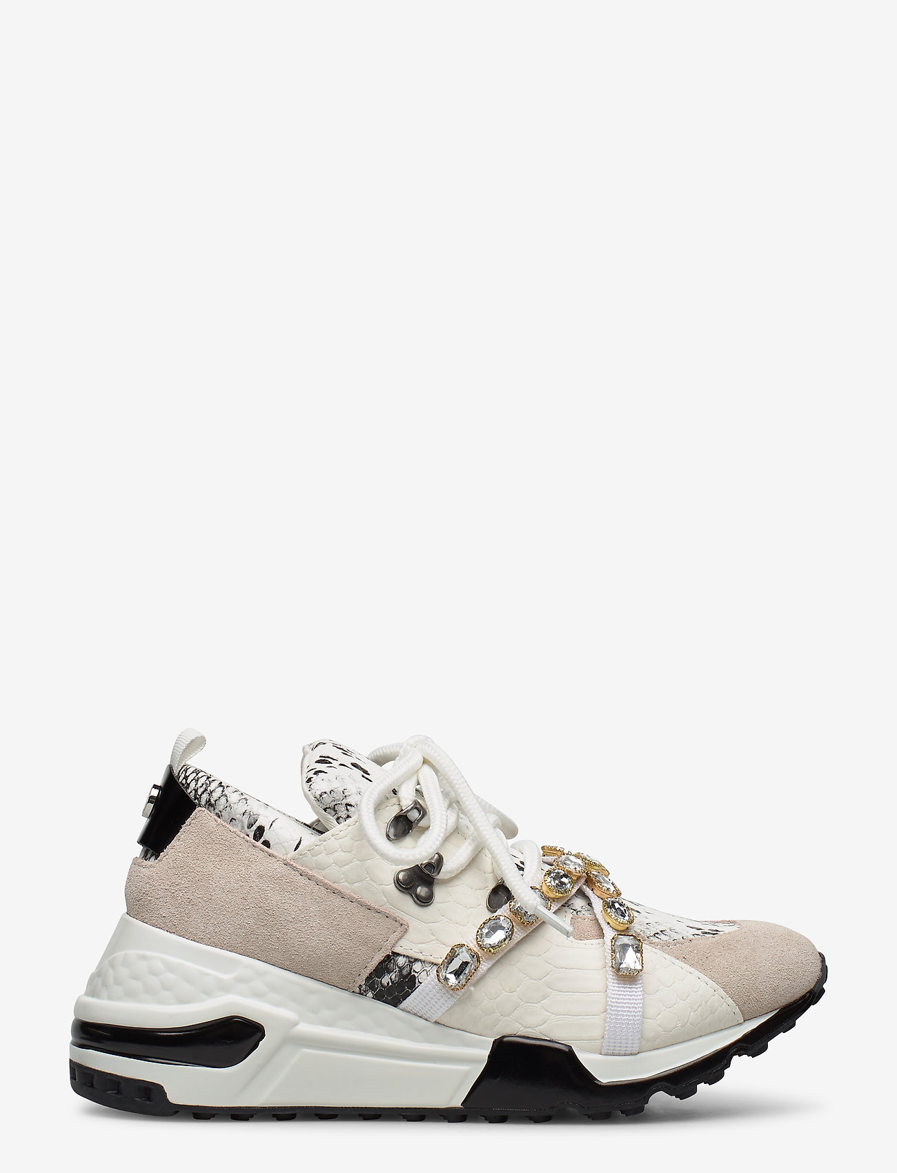 Steve Madden - Credit Sneaker - wht snake - 1