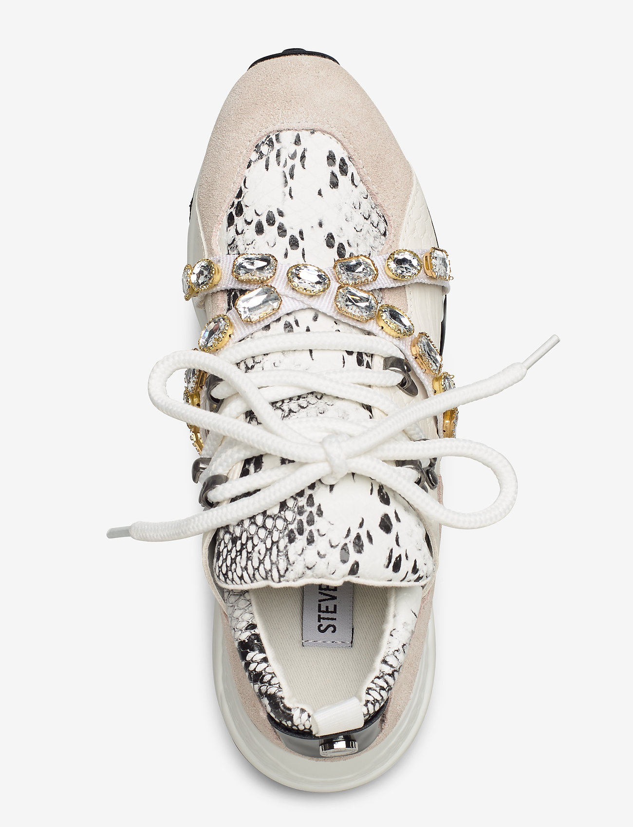 Steve Madden - Credit Sneaker - wht snake - 3