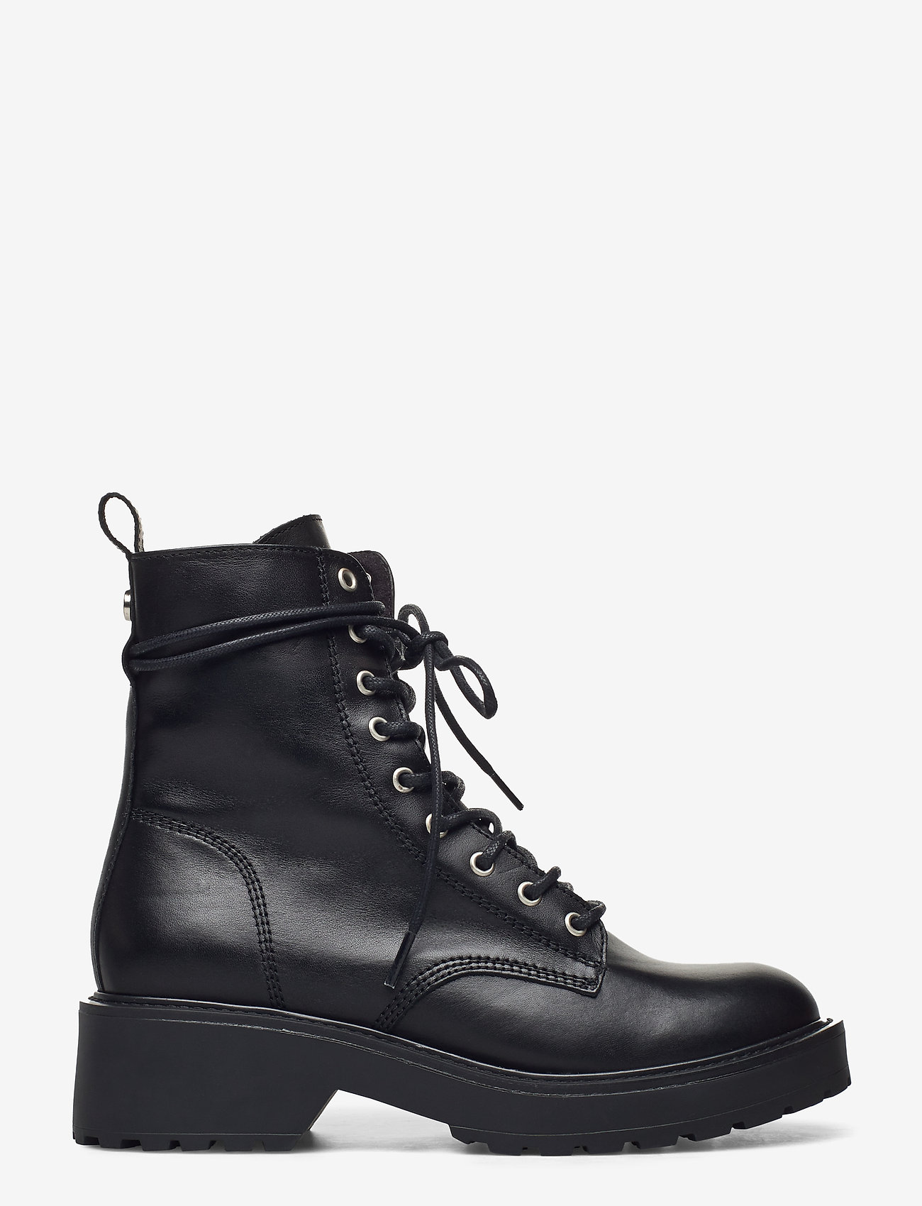 Steve Madden - Tornado Bootie - black leather - 1