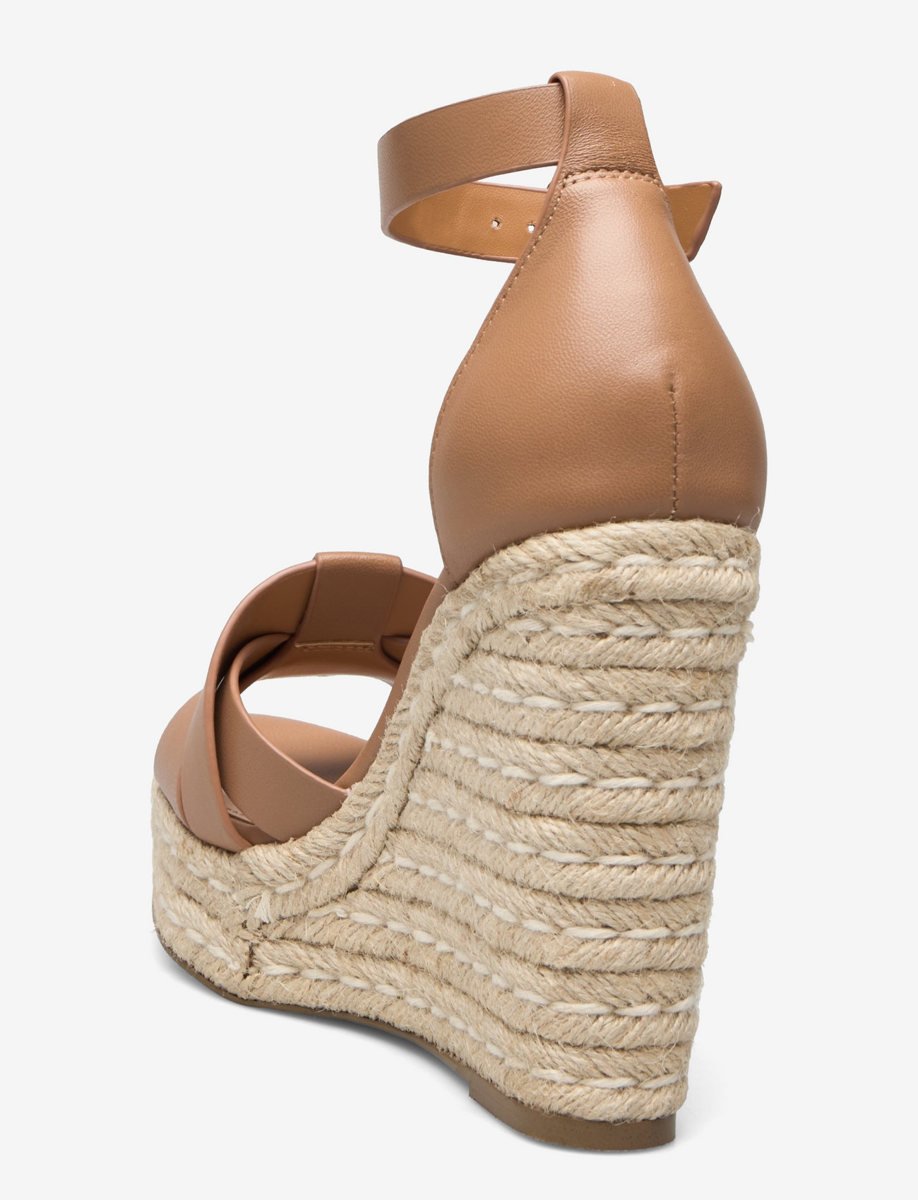 Steve Madden - Sivian Sandal - espadrilles mit absatz - camel leather - 2