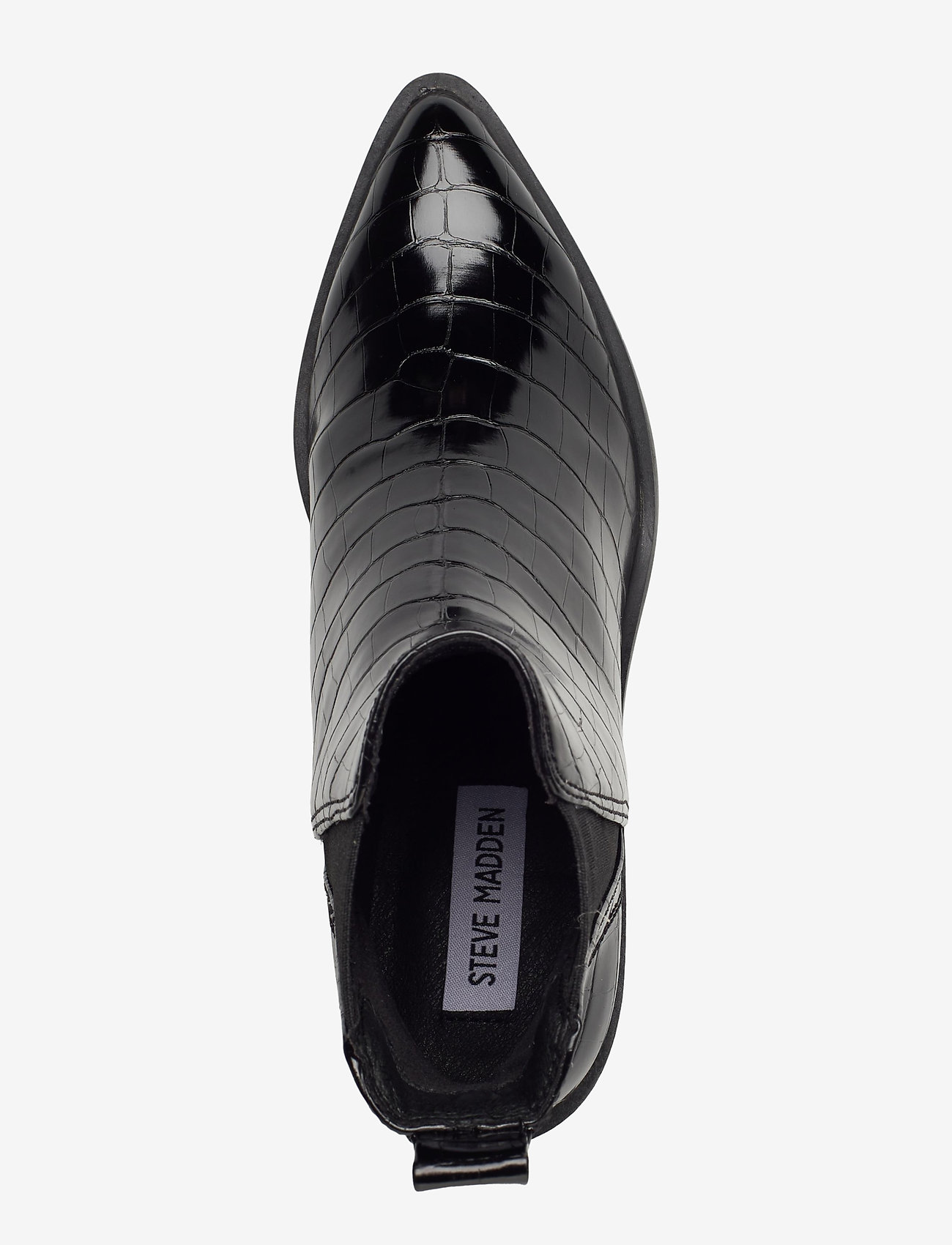 Steve Madden - Audience Bootie - black croco - 3