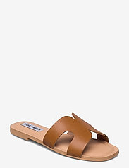 Steve Madden - Zarnia Sandal - zempapēžu sandales - cognac leather - 0