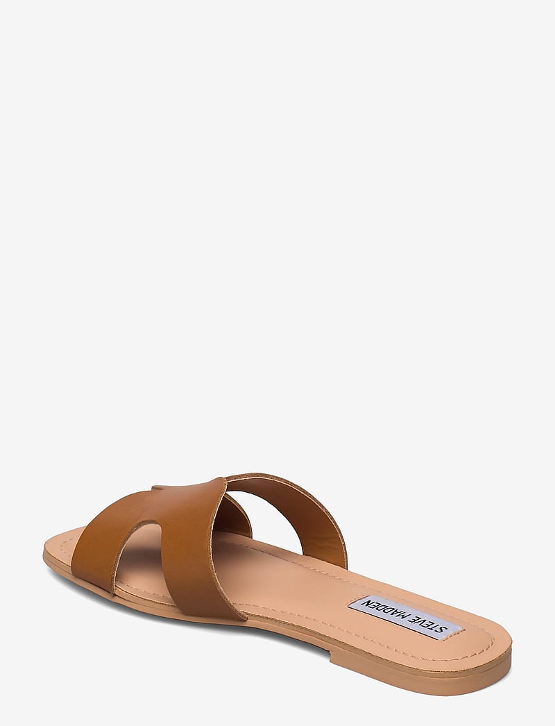 Steve Madden - Zarnia Sandal - flat sandals - cognac leather - 2