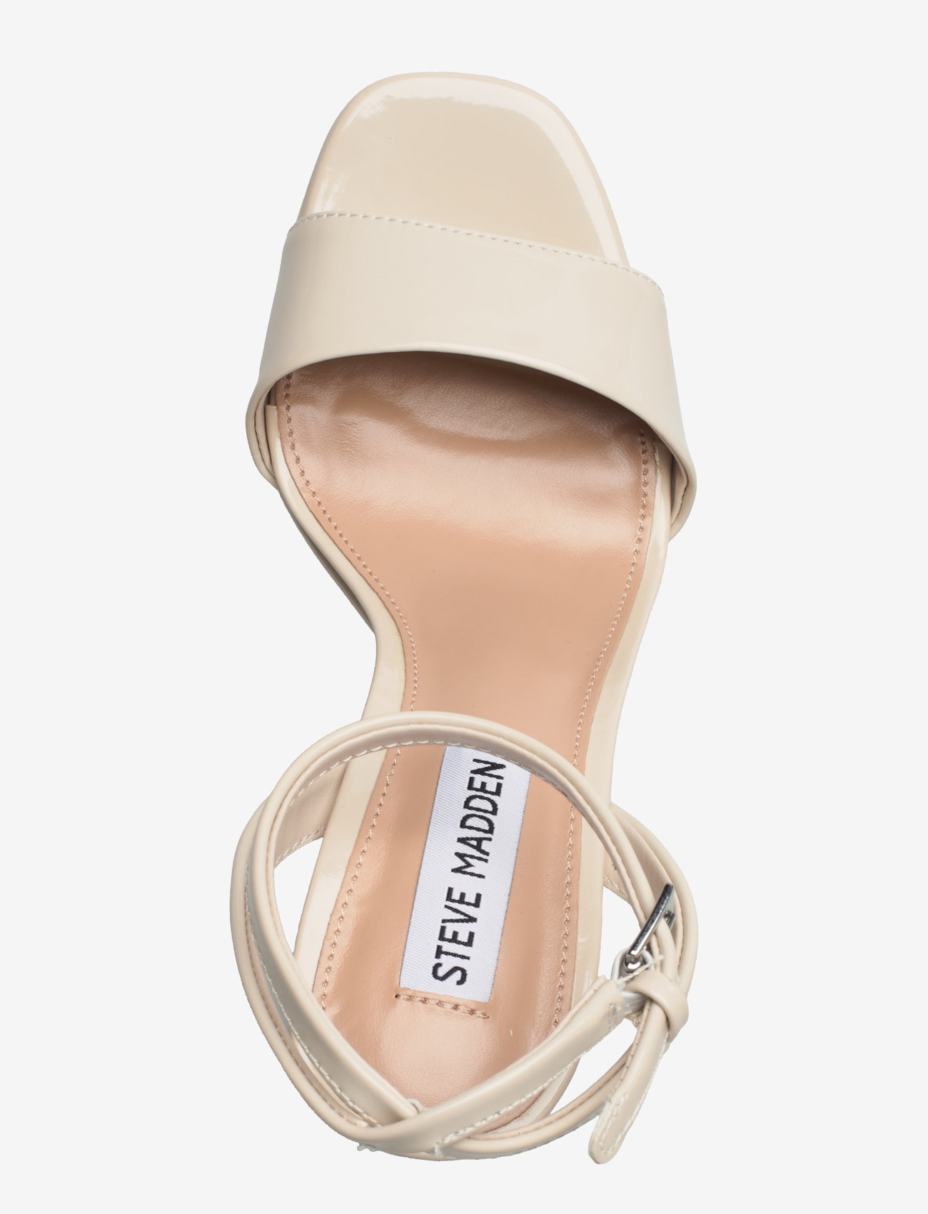 Steve Madden - Lessa Sandal - heeled sandals - bone patent - 3
