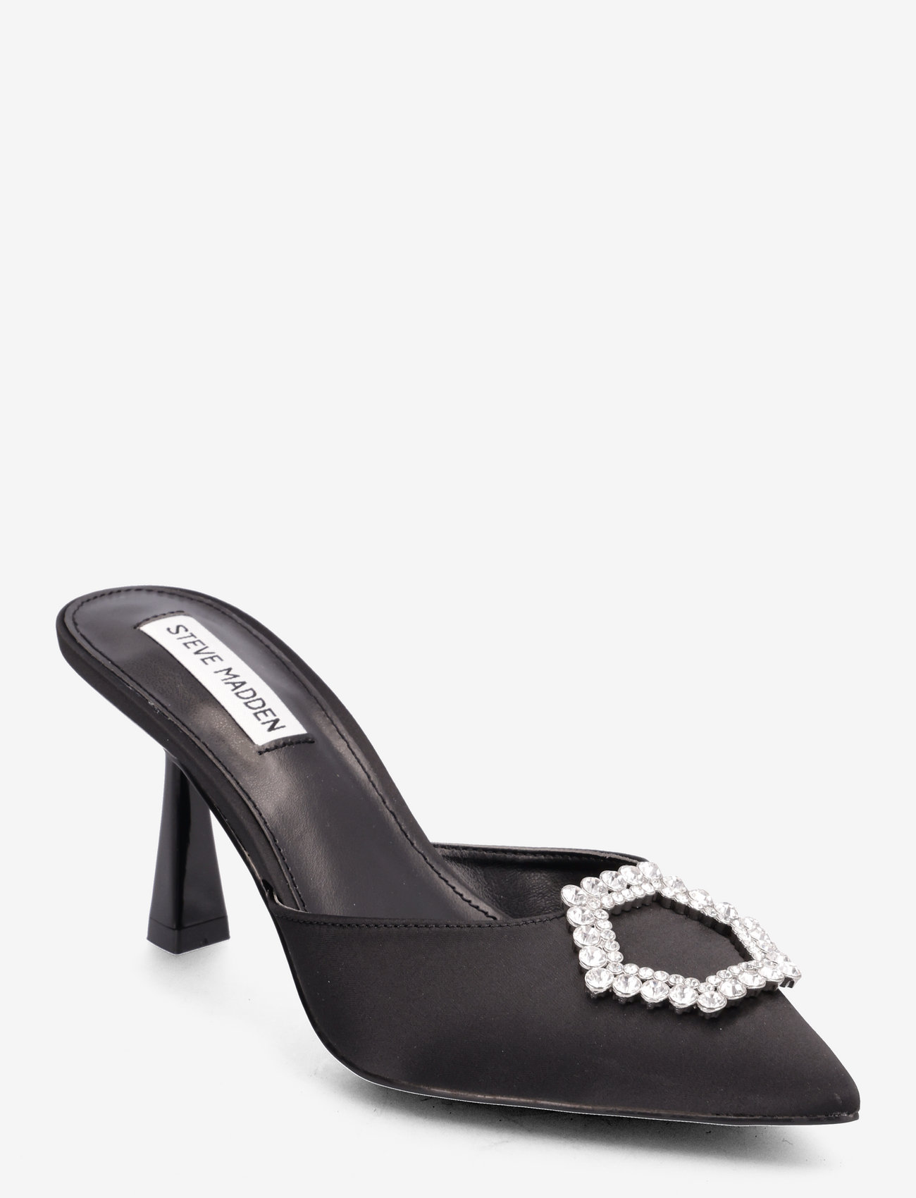 Steve Madden - Luxe City Mule - black satin - 0