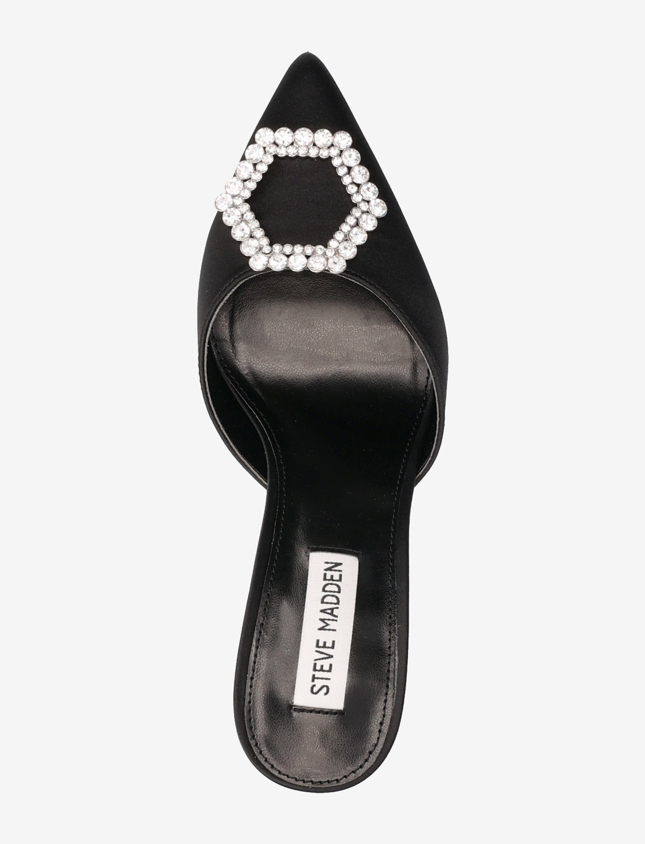 Steve Madden - Luxe City Mule - black satin - 3