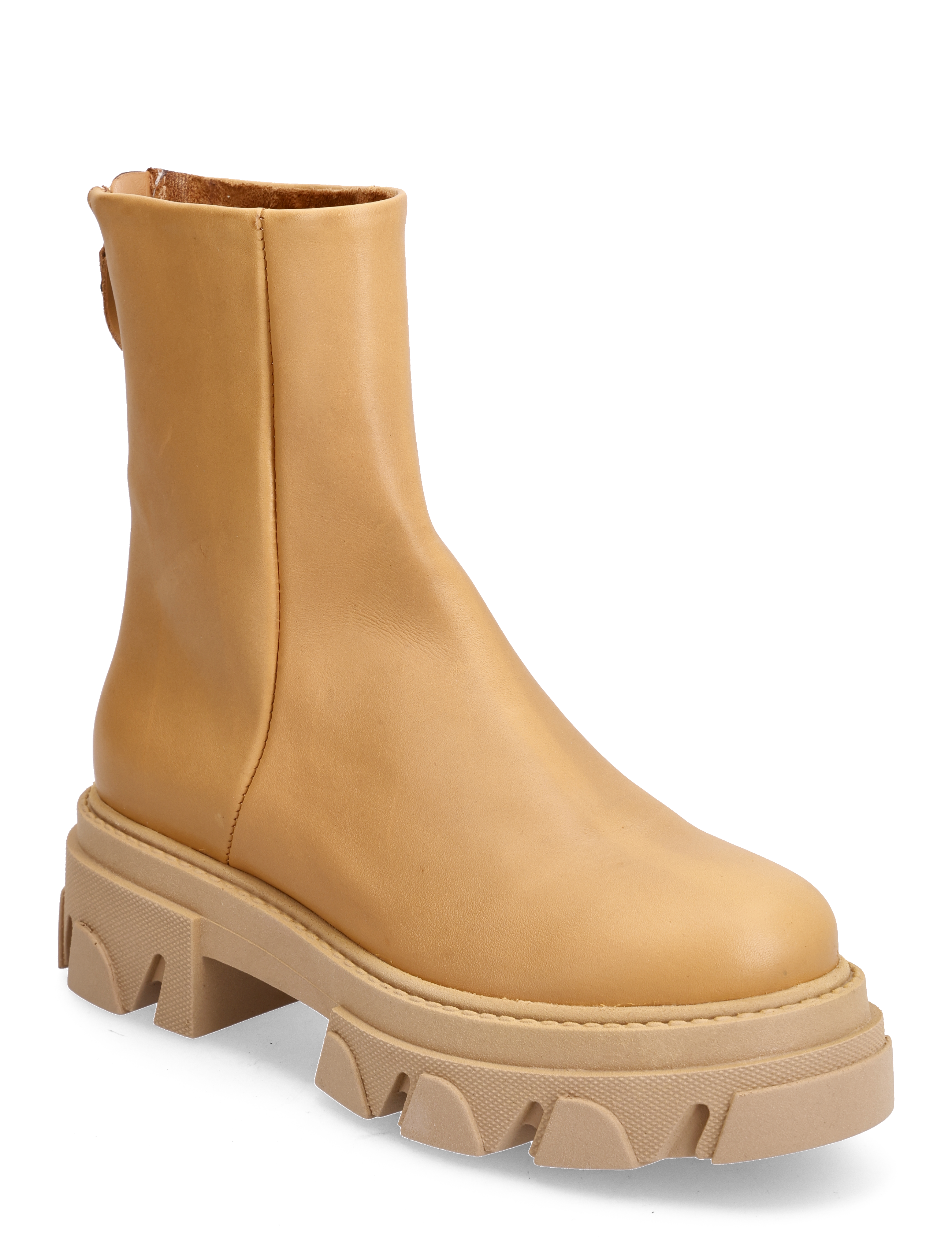 Maryann Bootie - CAMEL LEATHER