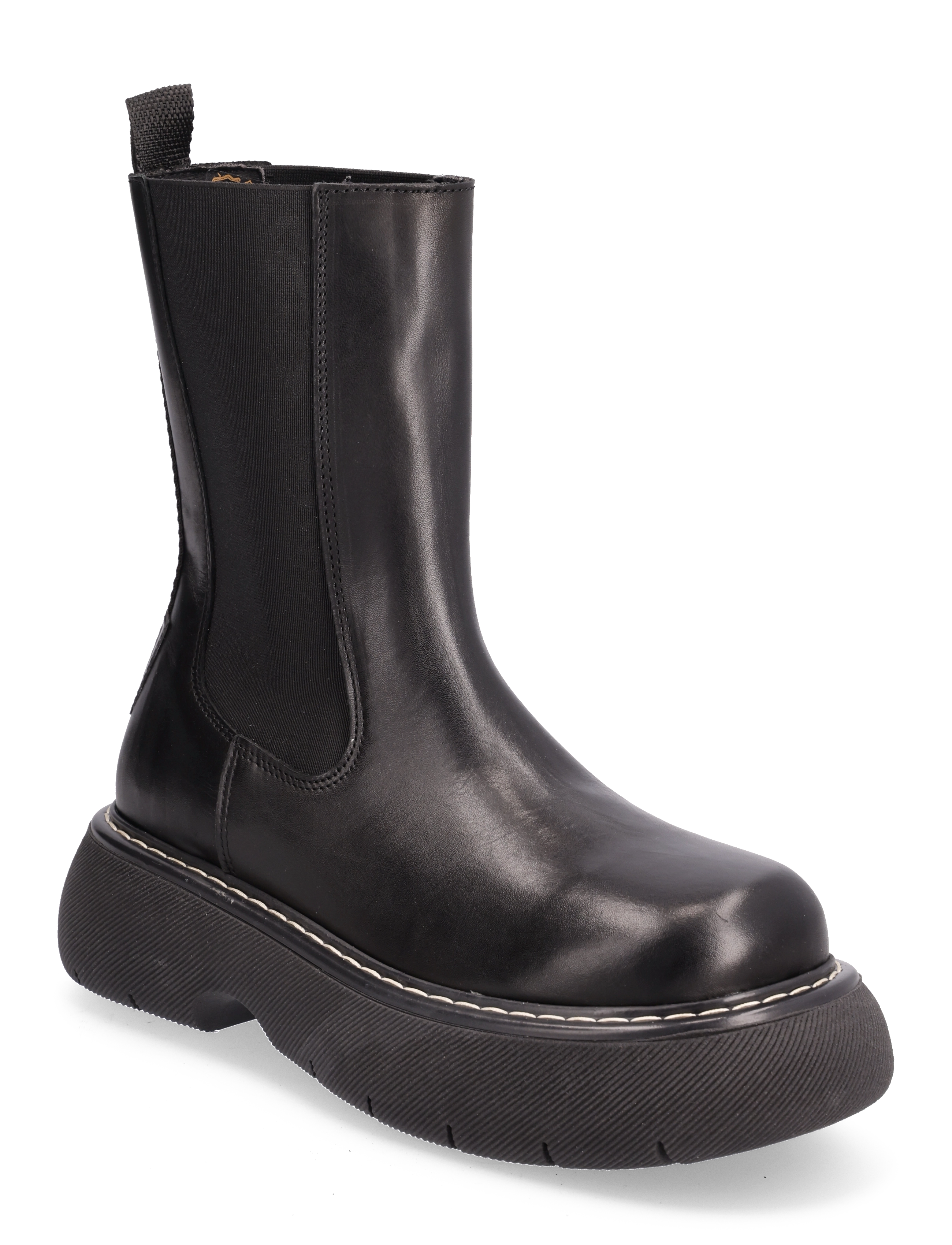 Warrior Bootie - BLACK LEATHER