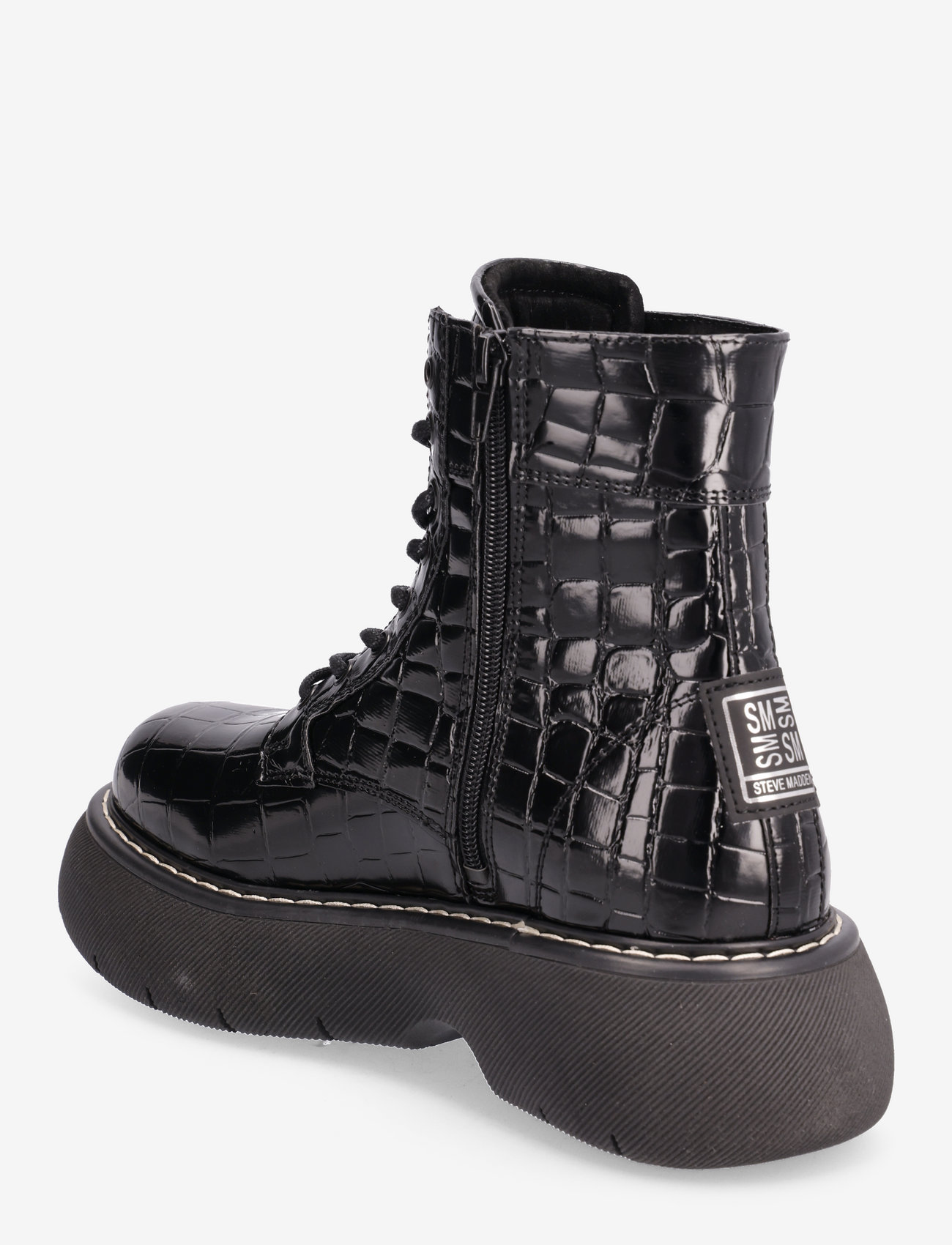 Steve Madden - Wanny Bootie - black croco - 2