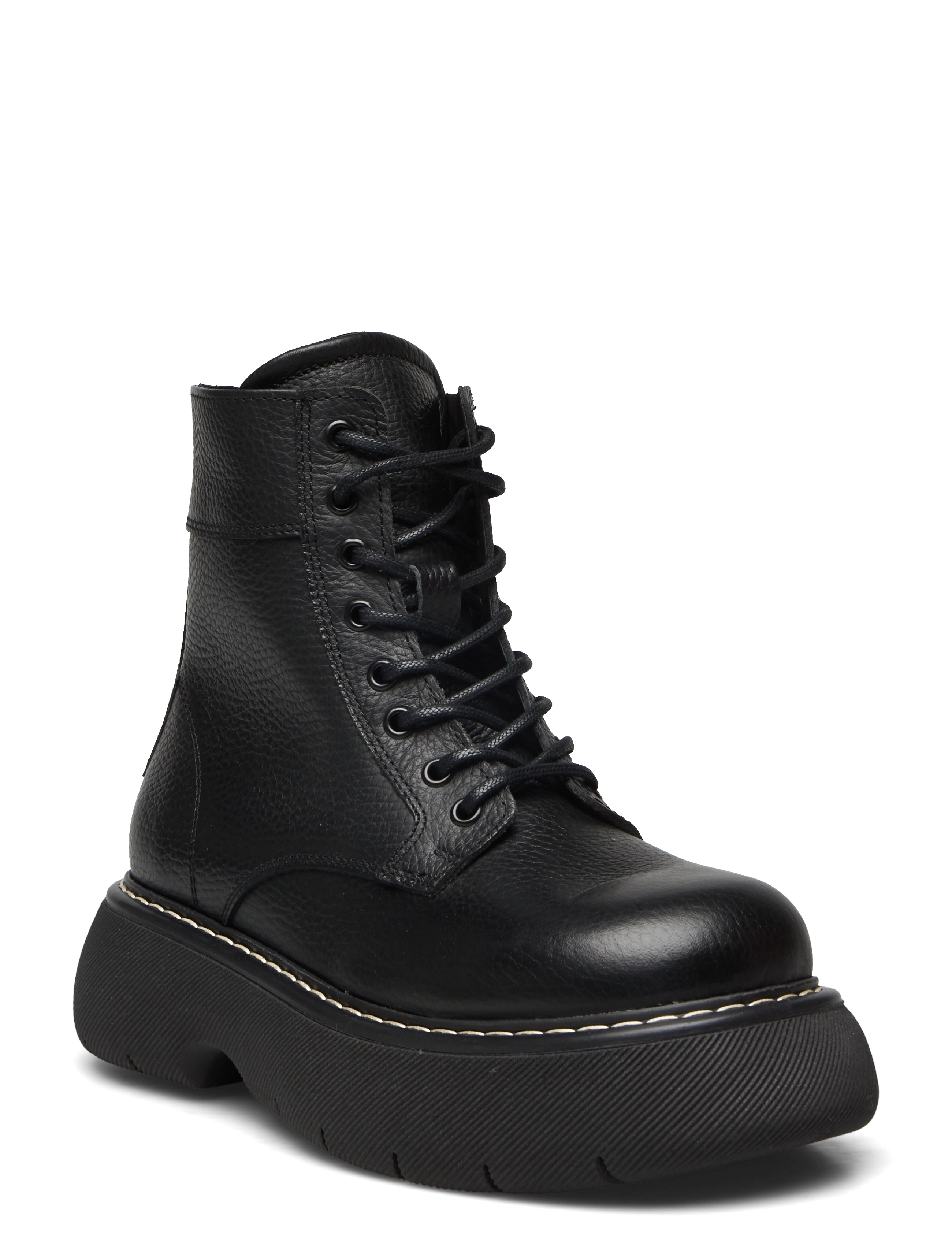 Wanny Bootie - BLACK LEATHER