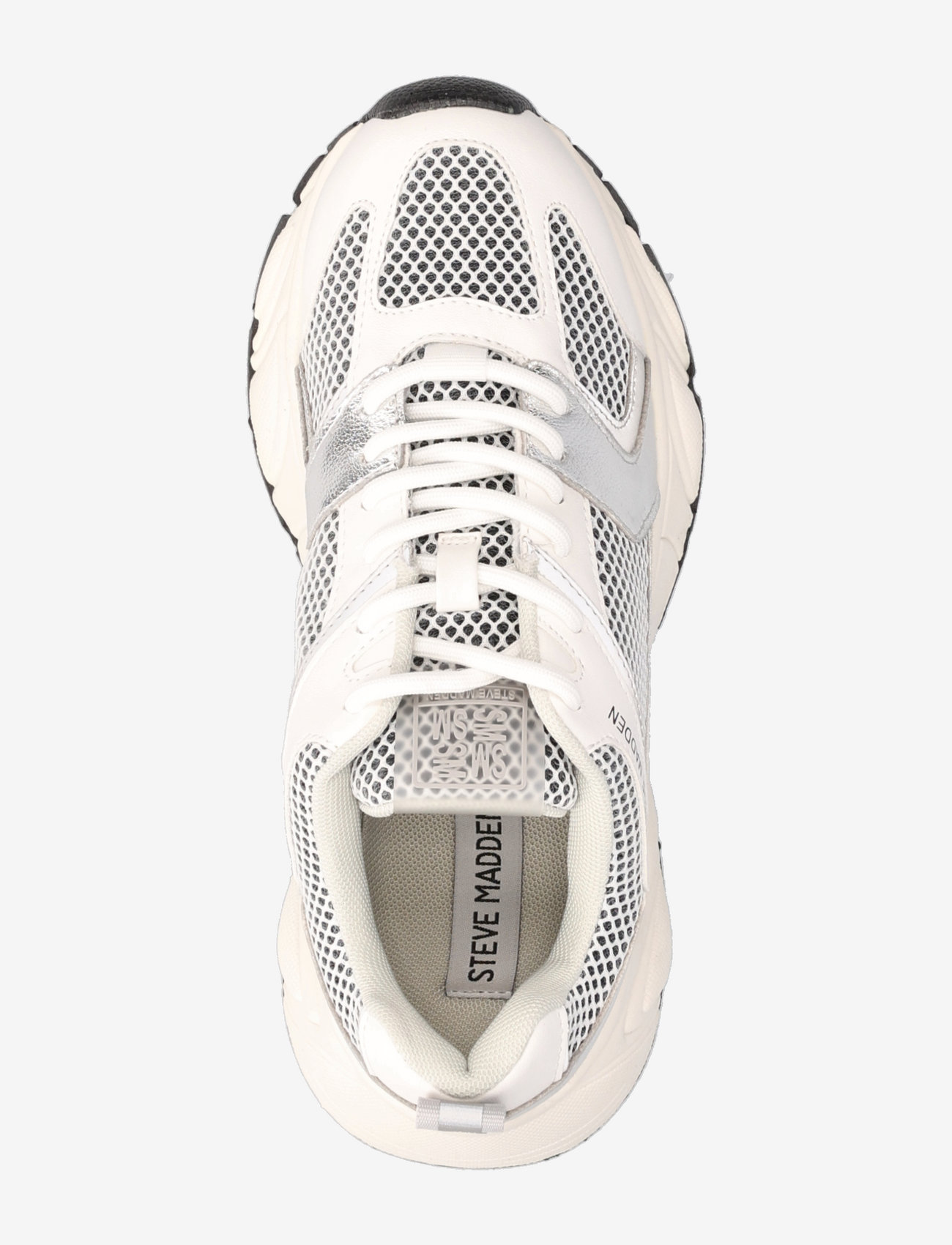Steve Madden - Standout Sneaker - white/sil - 3