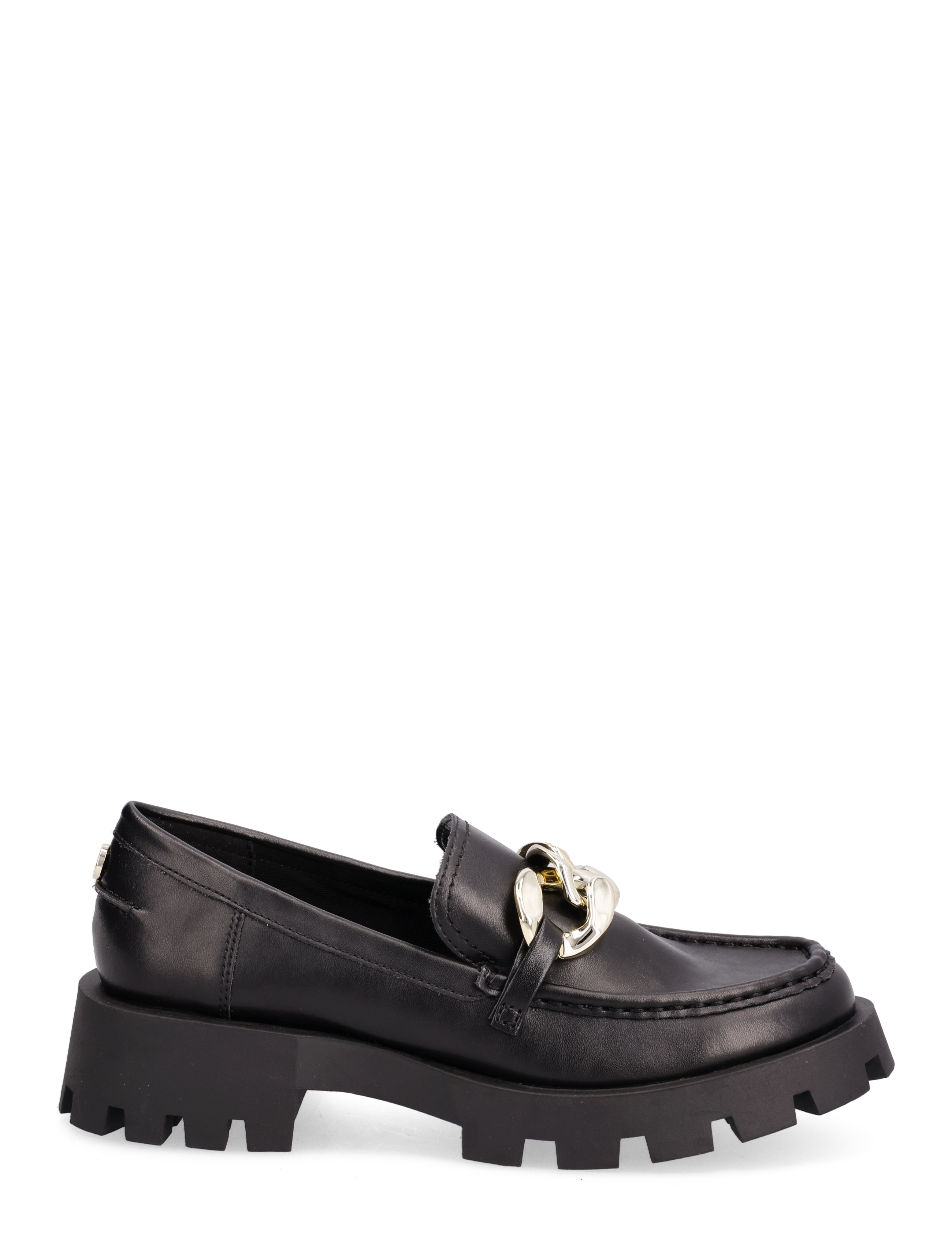 Steve Madden - Mix Up Loafer - black leather - 1