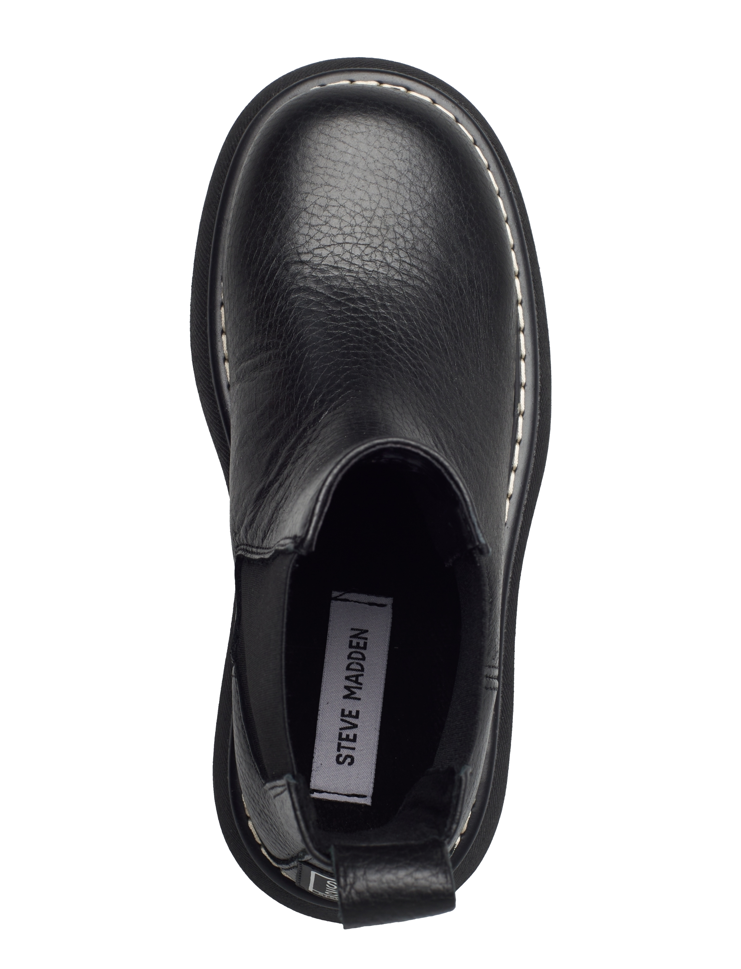 Steve Madden - Winner Bootie - black leather - 3