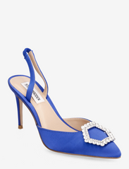 Steve Madden - Lucent Sandal - party wear at outlet prices - blue satin - 0