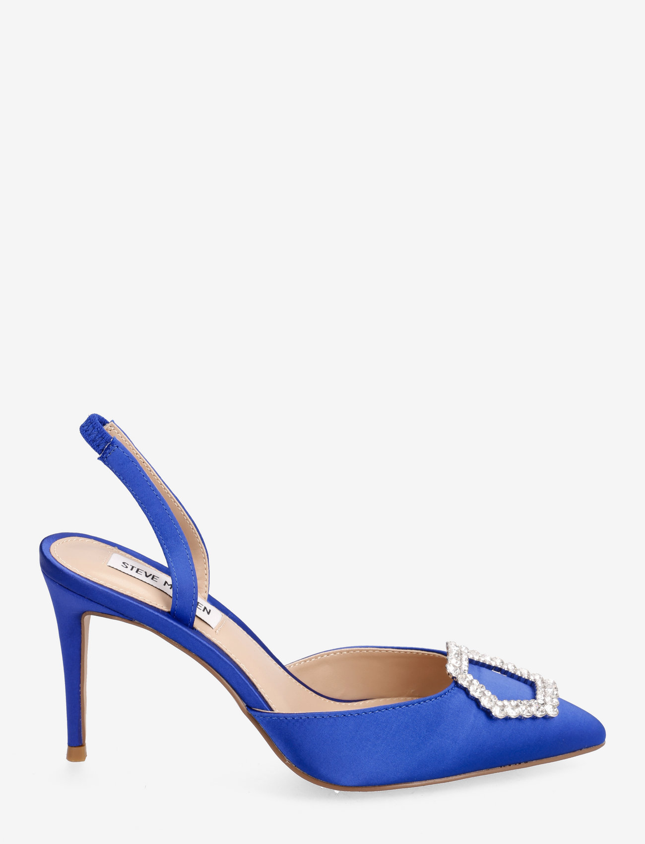 Steve Madden - Lucent Sandal - party wear at outlet prices - blue satin - 1