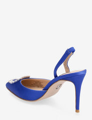 Steve Madden - Lucent Sandal - party wear at outlet prices - blue satin - 2