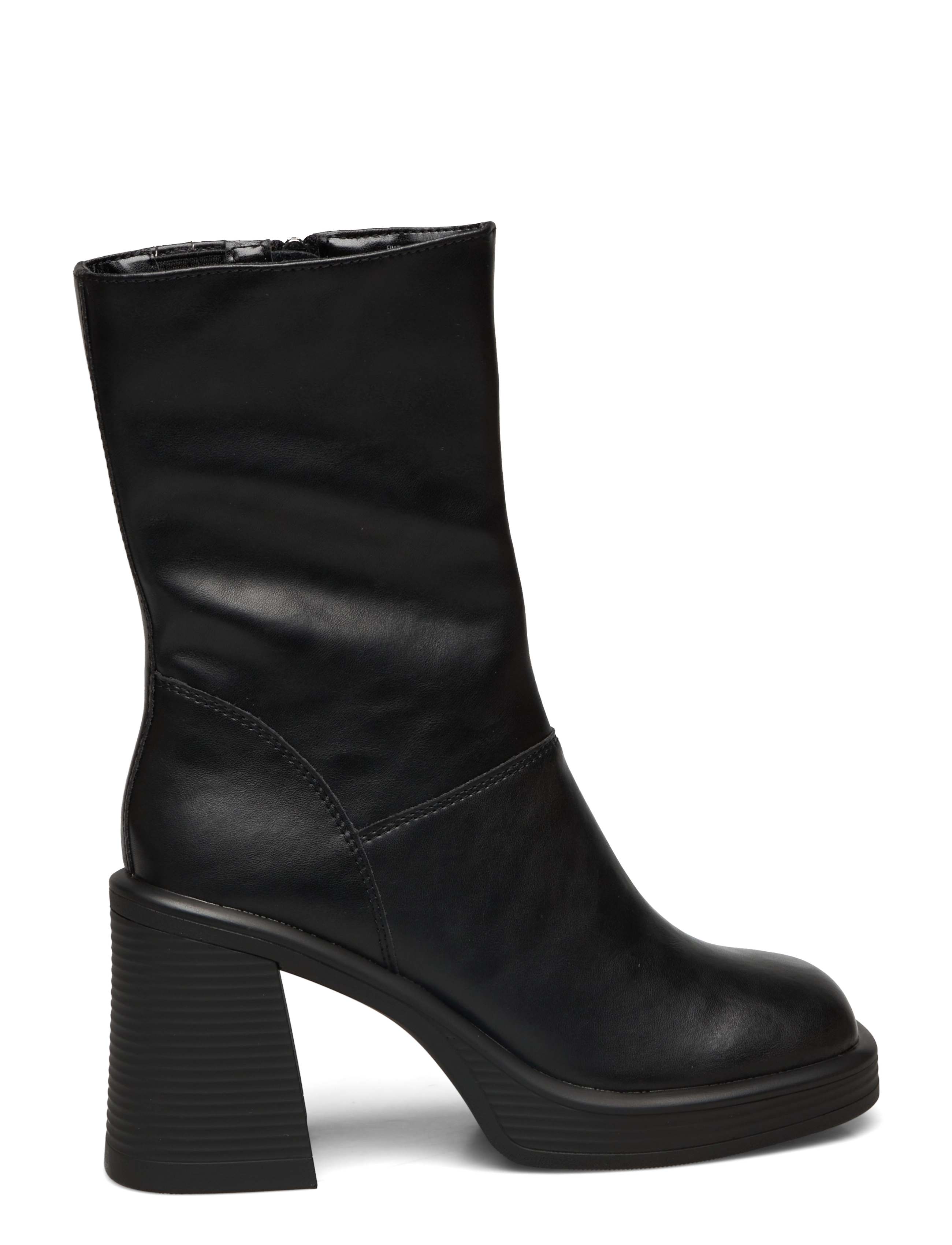 Steve Madden - Finite Bootie - black leather - 1