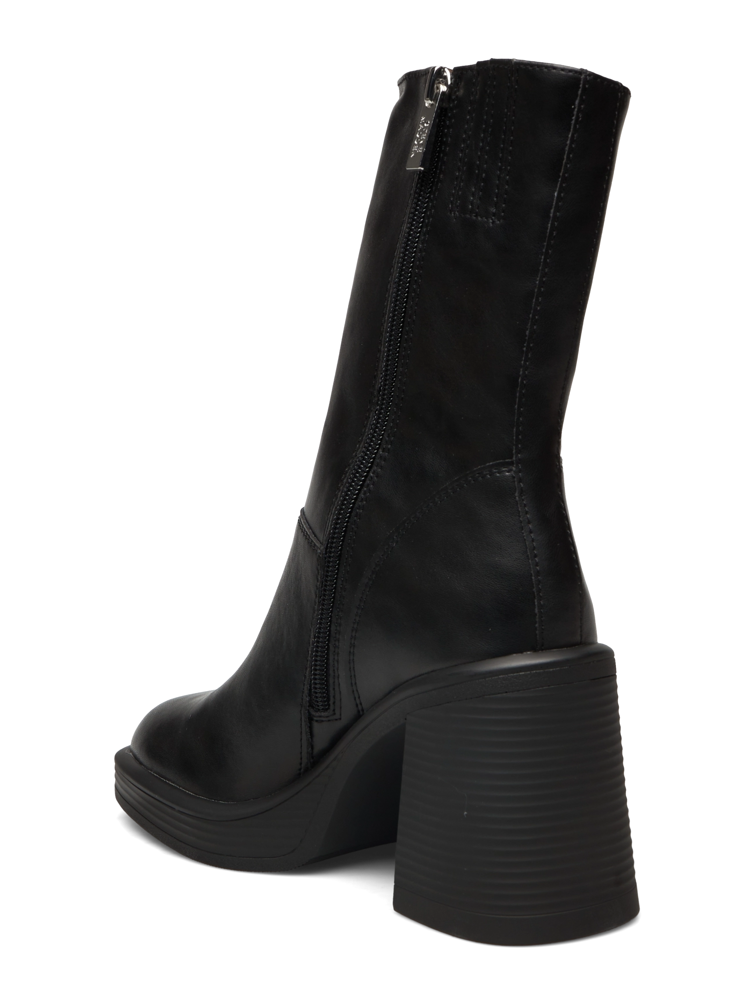 Steve Madden - Finite Bootie - black leather - 2