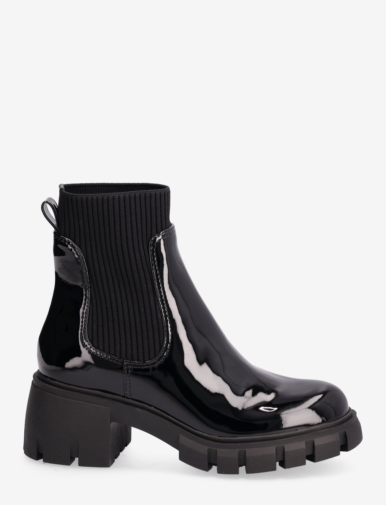 Steve Madden - Hutch Bootie - chelsea boots - black patent - 1