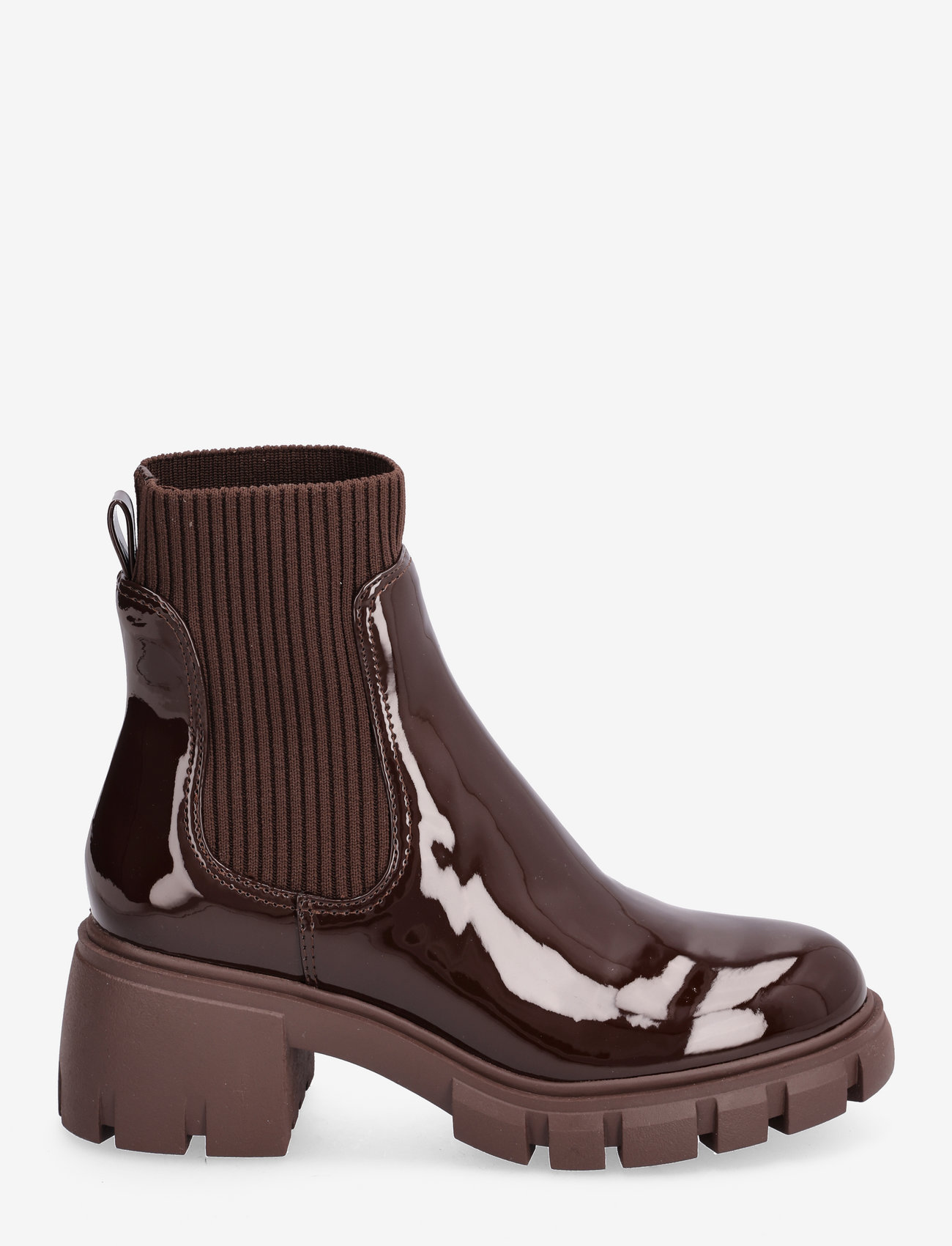 Steve Madden - Hutch Bootie - brown patent - 1
