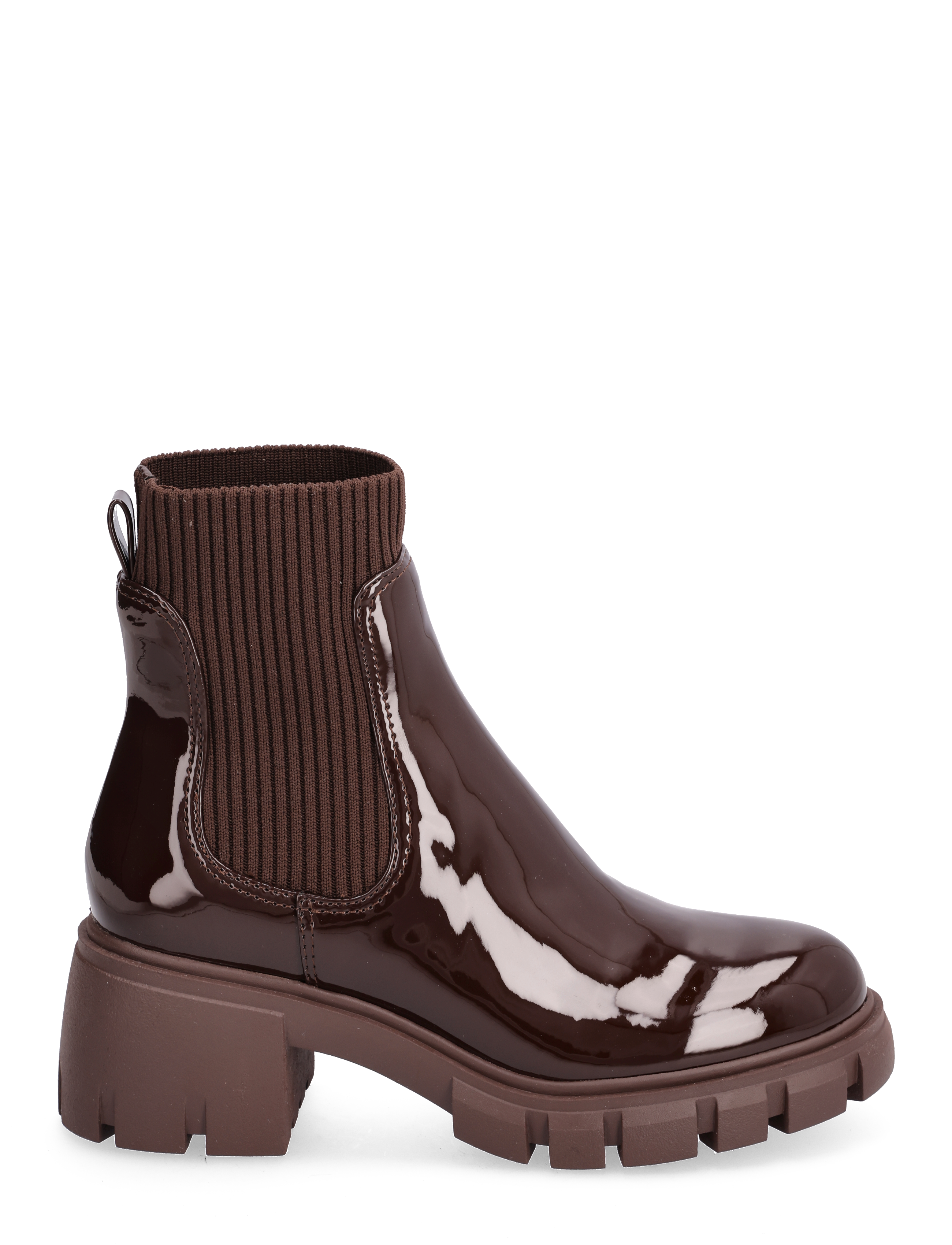 Steve Madden - Hutch Bootie - brown patent - 1