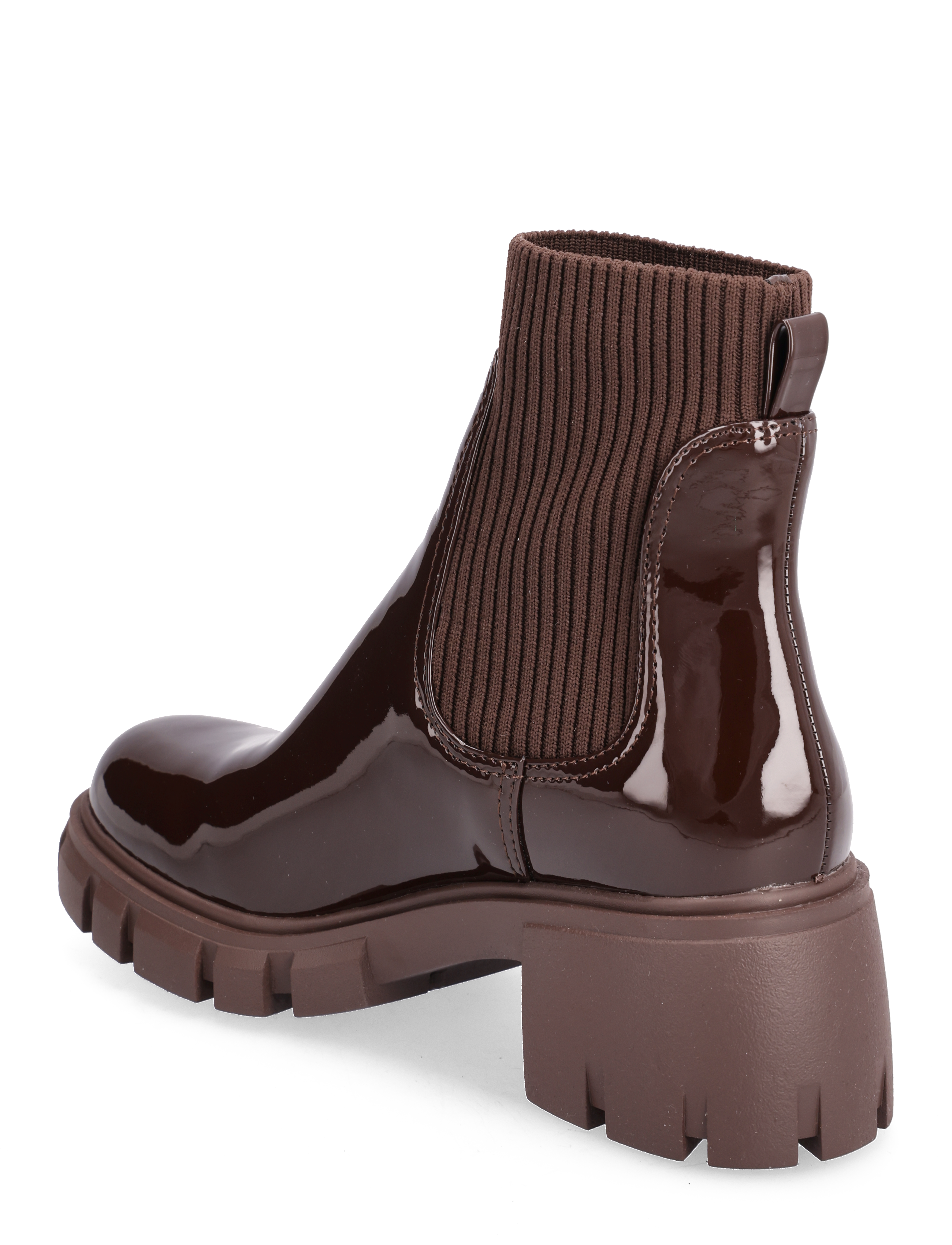 Steve Madden - Hutch Bootie - brown patent - 2