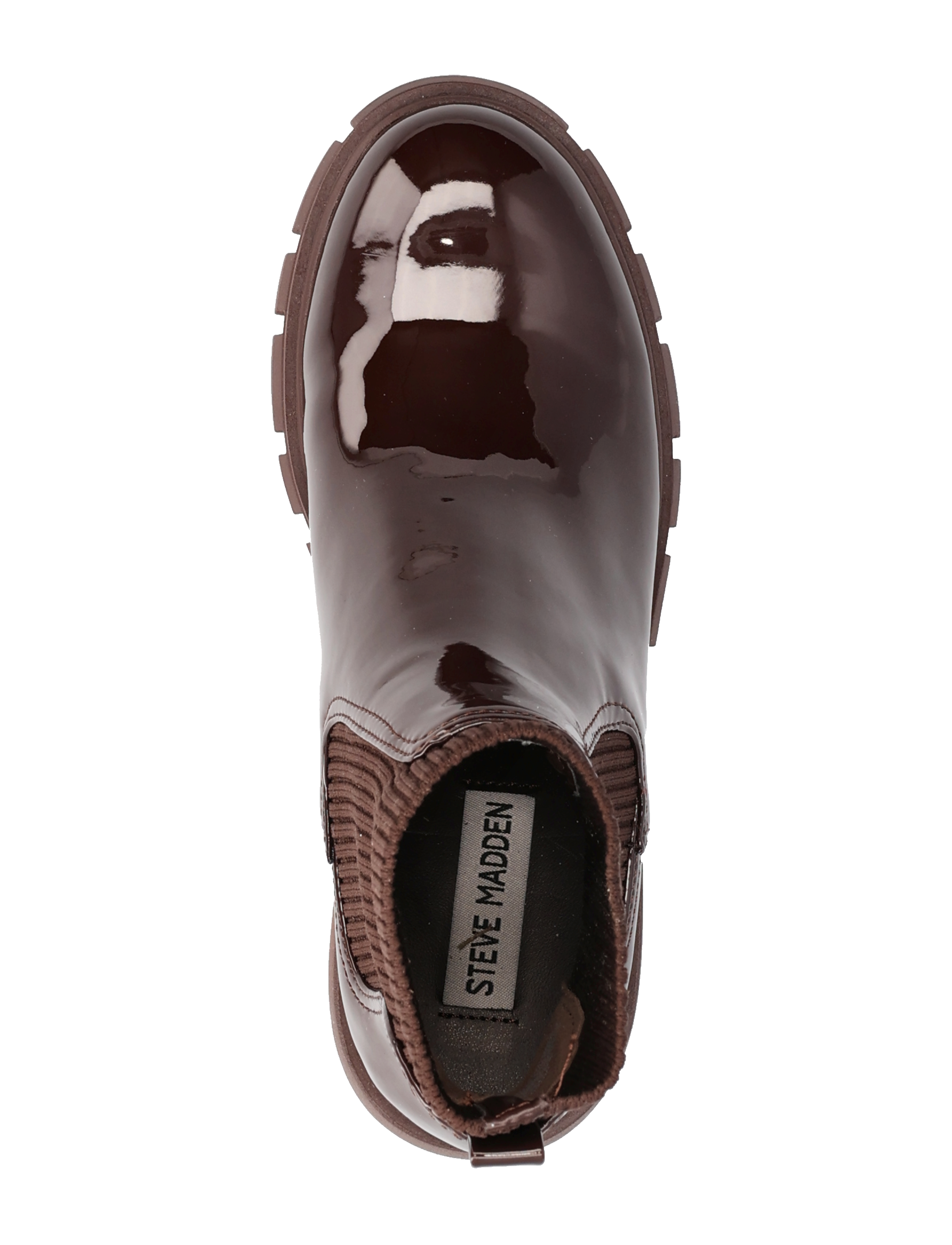 Steve Madden - Hutch Bootie - brown patent - 3