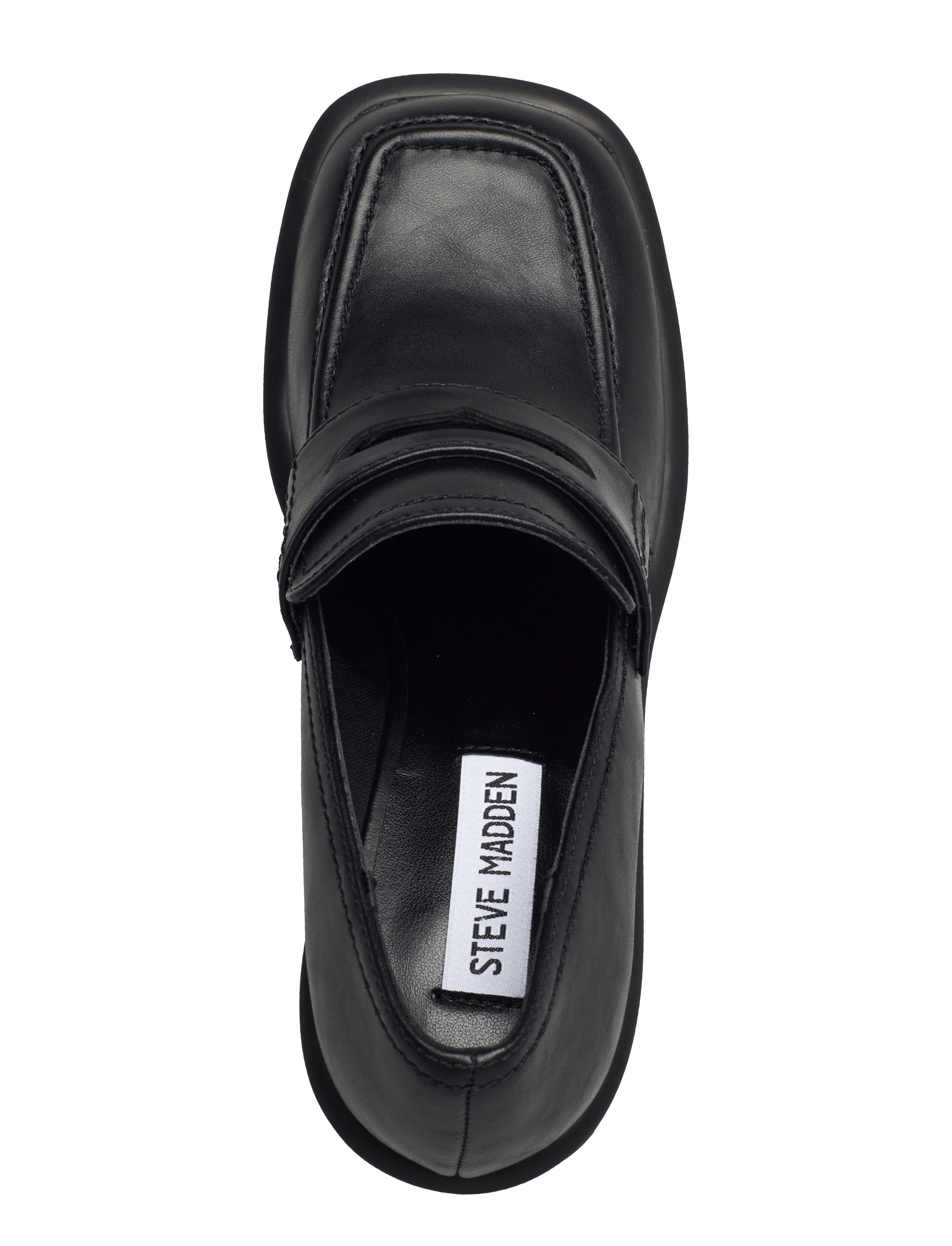 Steve Madden - Far-Out Loafer - black leather - 3