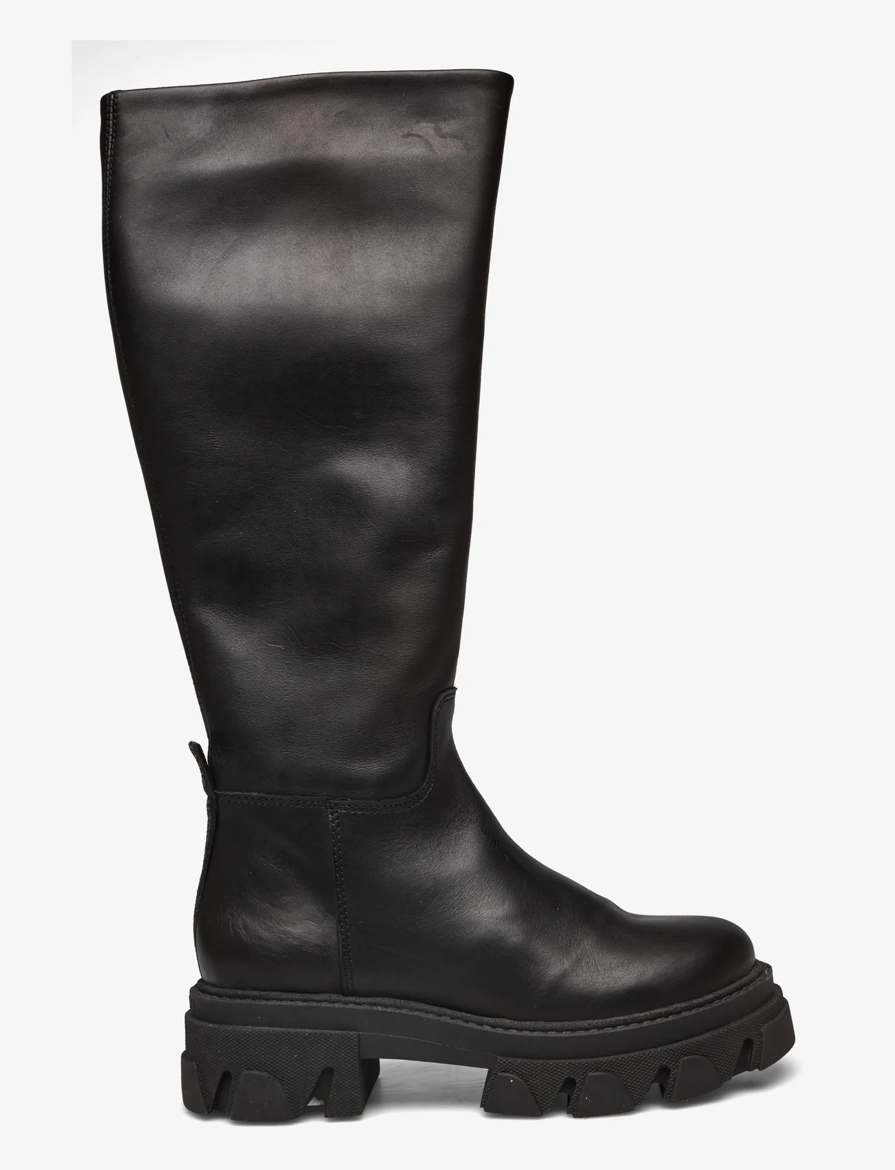 Steve Madden - Mana Boot - pitkävartiset saappaat - black leather - 1