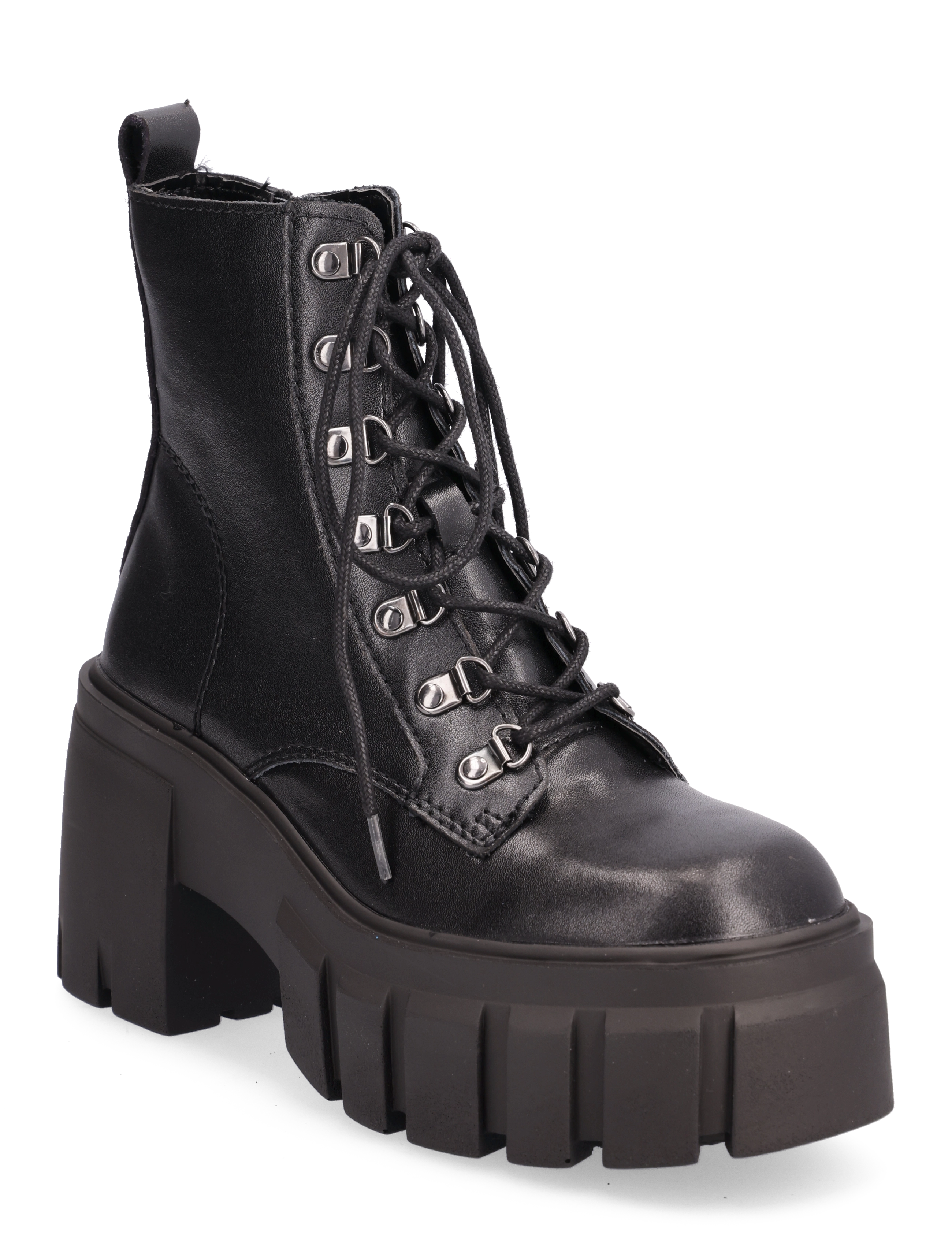 Bewilder Bootie - BLACK LEATHER