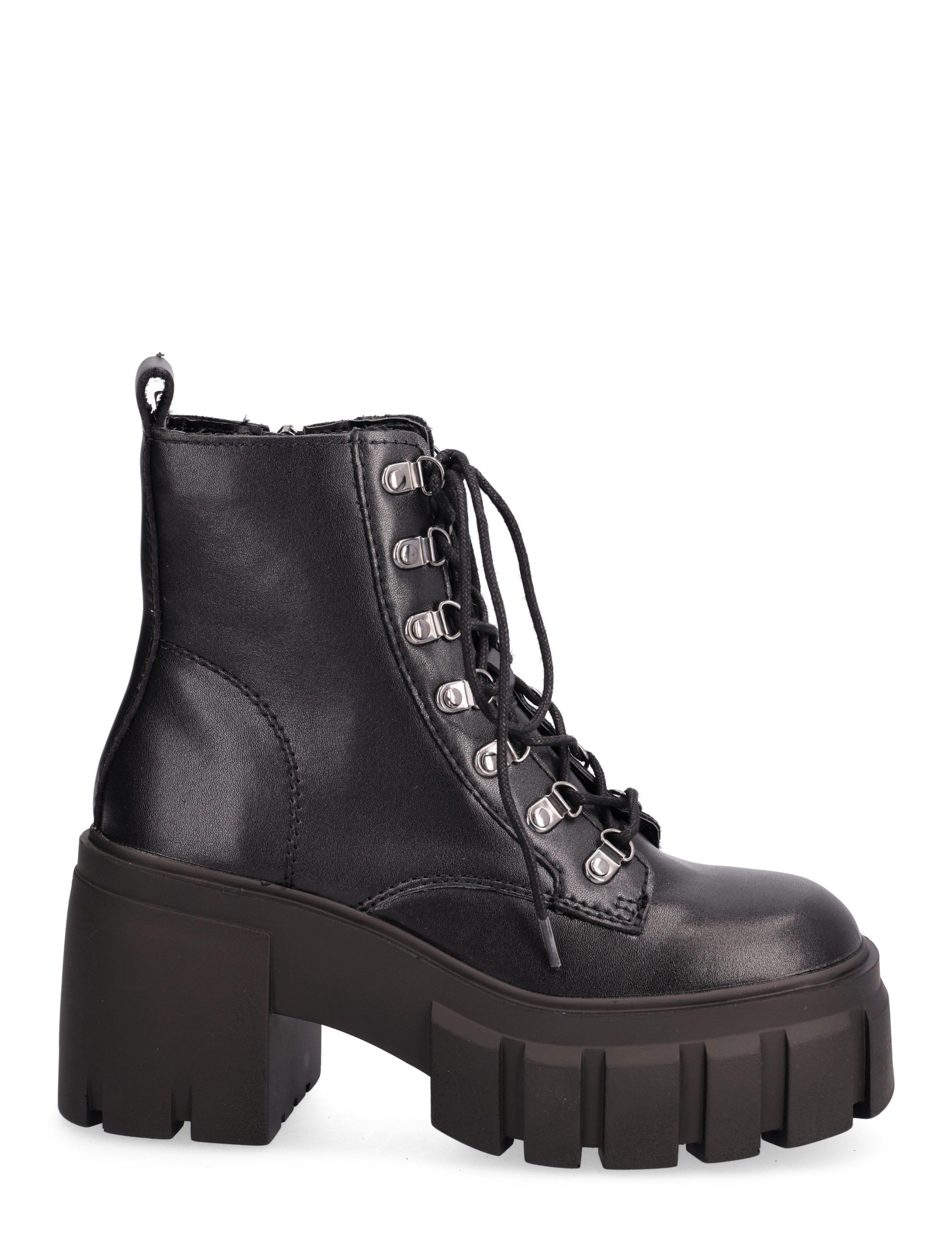 Steve Madden - Bewilder Bootie - black leather - 1