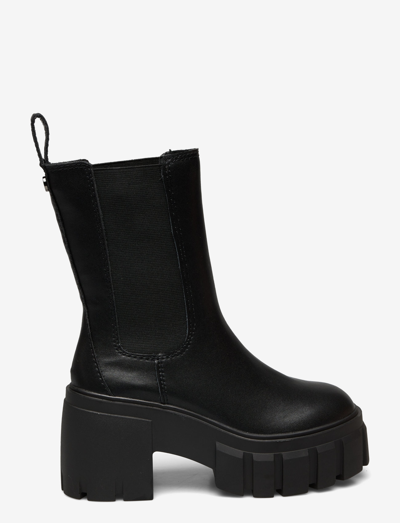 Steve Madden - Ballistic Bootie - black leather - 1