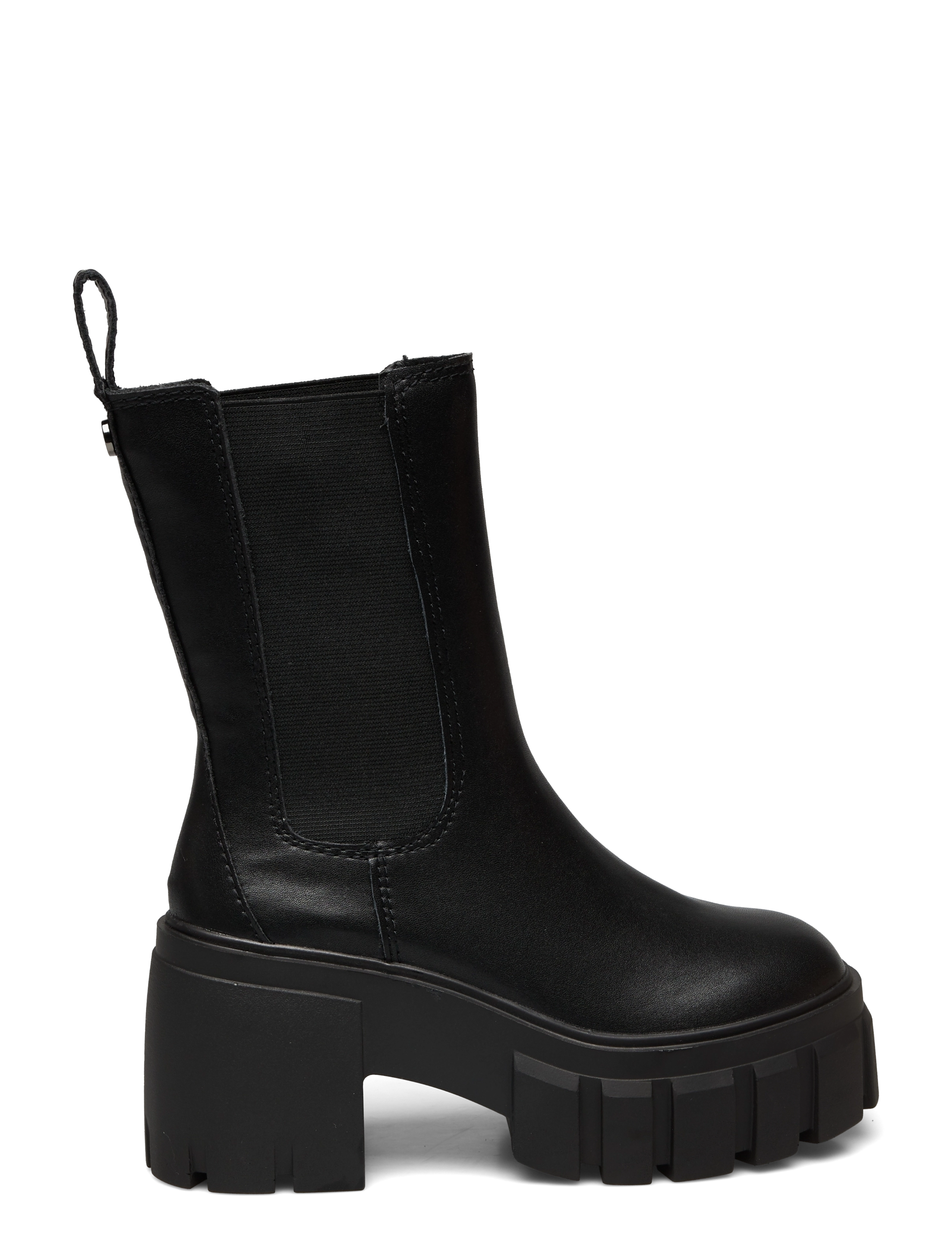 Steve Madden - Ballistic Bootie - black leather - 1