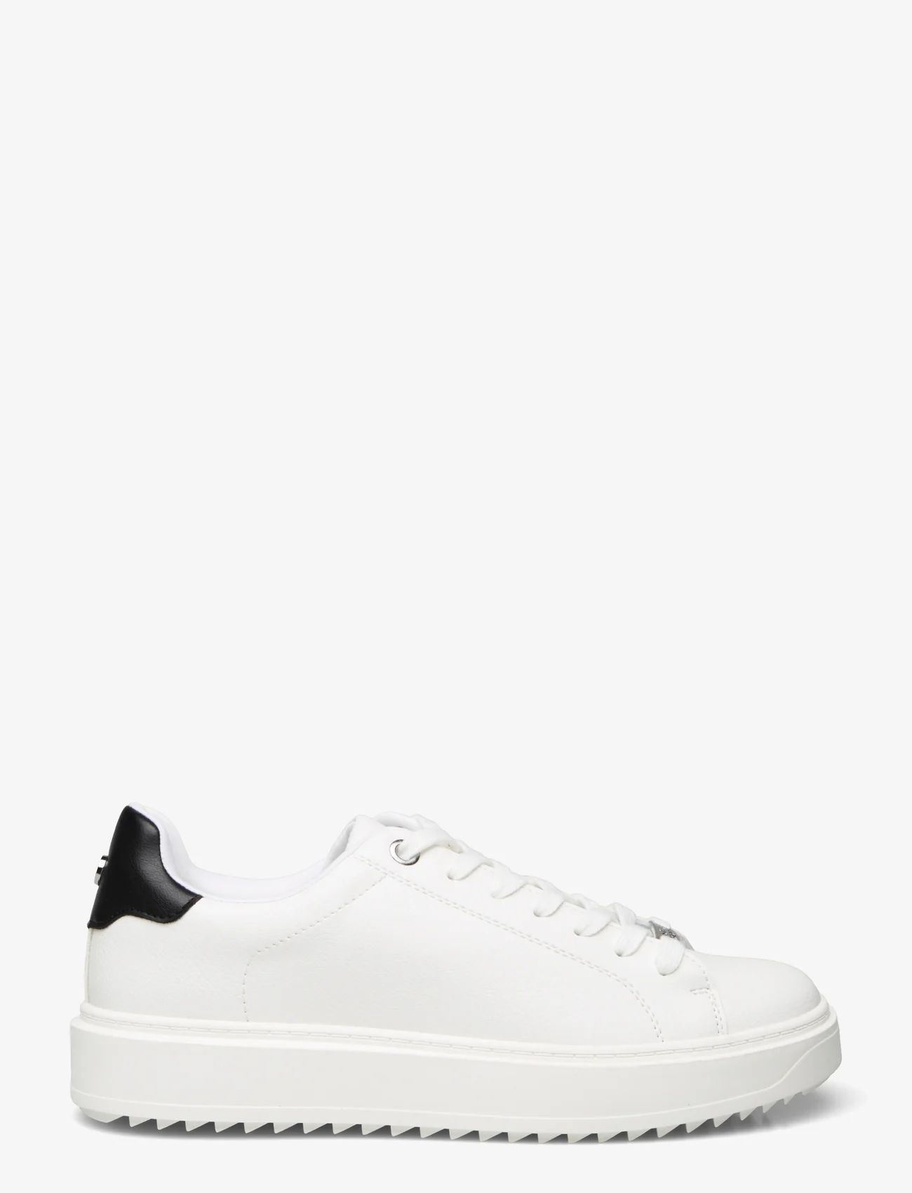 Steve Madden - Catcher Sneaker - låga sneakers - white black - 1