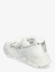 Steve Madden - Miracles Sneaker - sportiska stila apavi ar pazeminātu potītes daļu - white/sil - 2