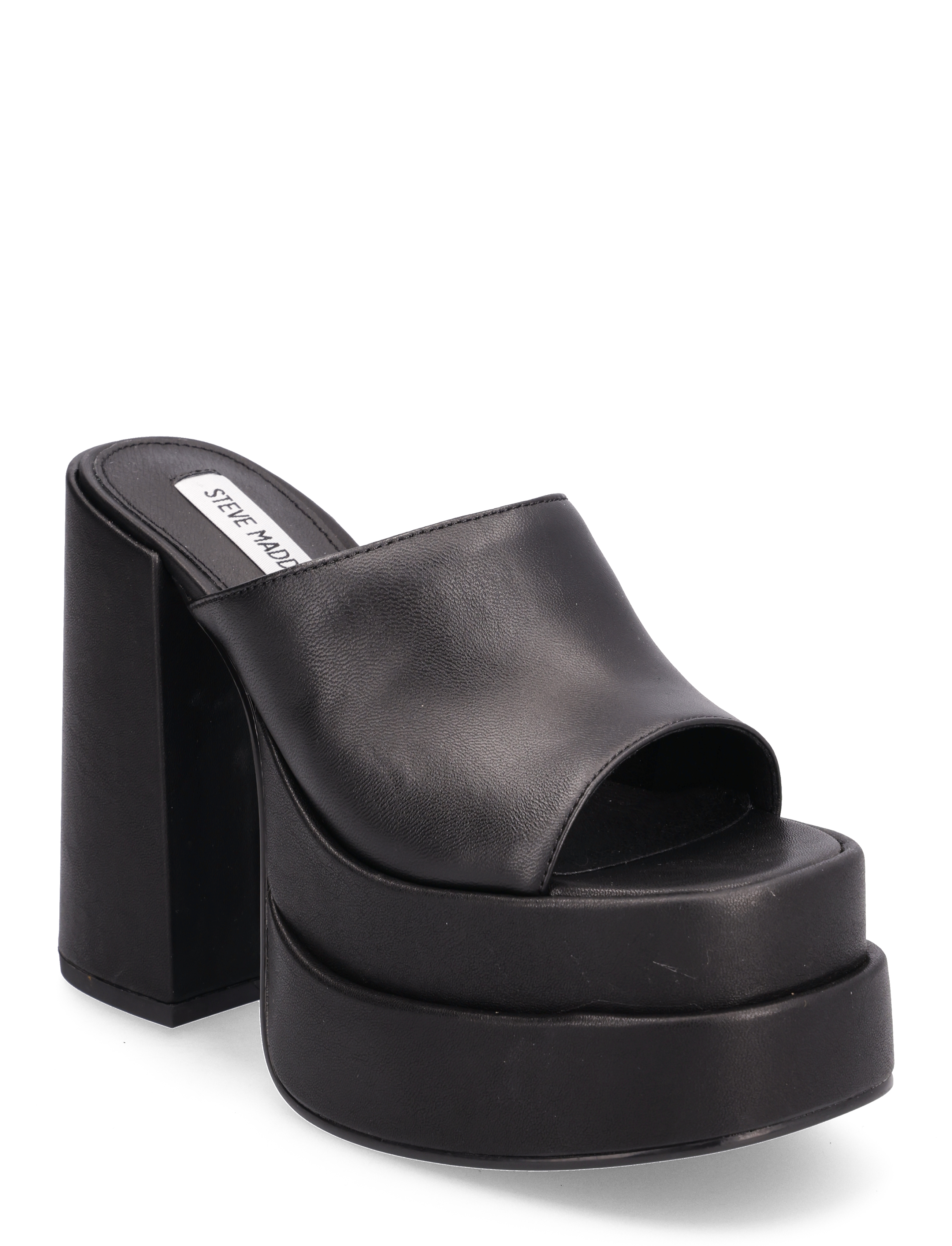 Cagey Sandal - BLACK LEATHER