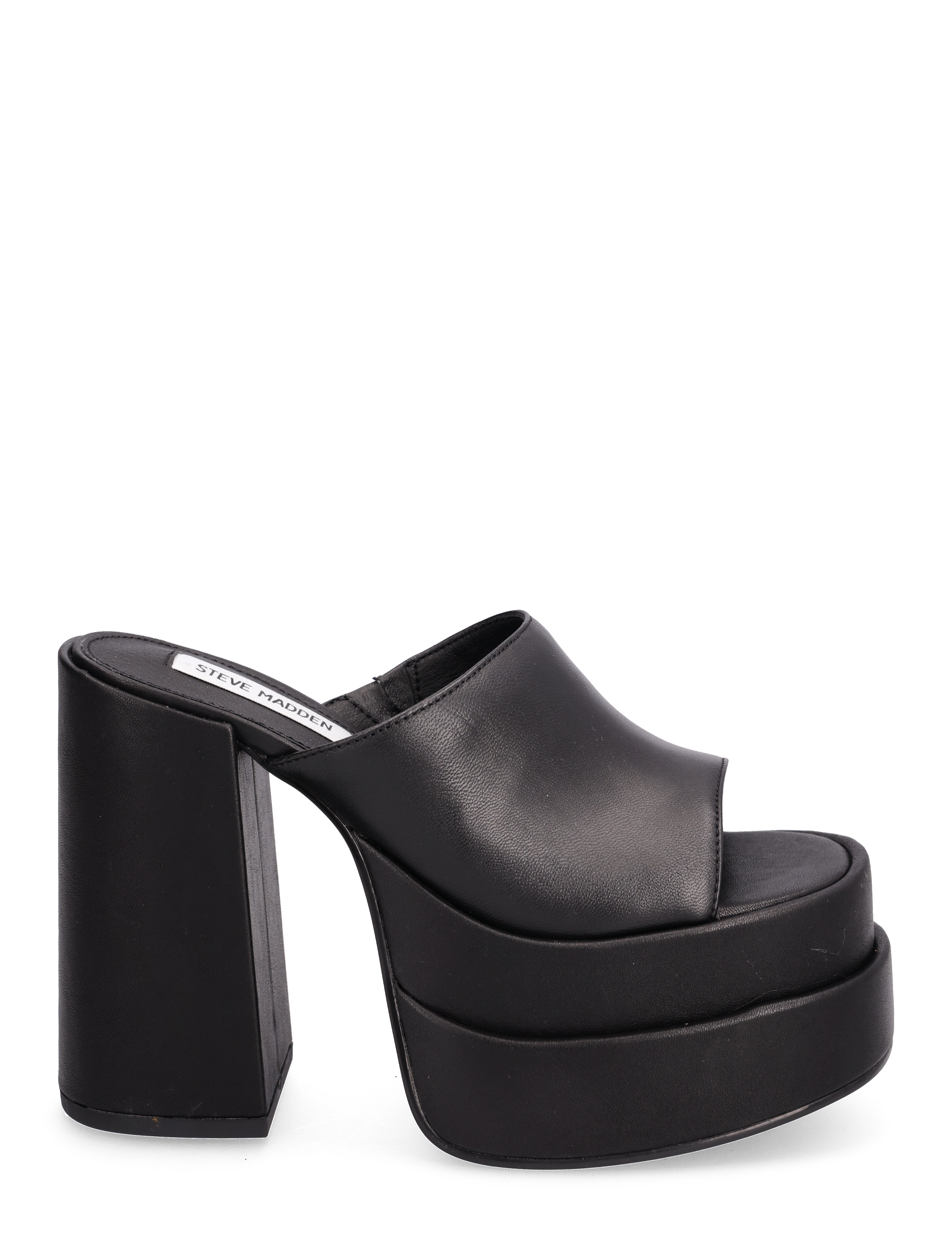 Steve Madden - Cagey Sandal - black leather - 1