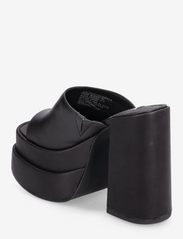 Steve Madden - Cagey Sandal - slipons med hæl - black leather - 2