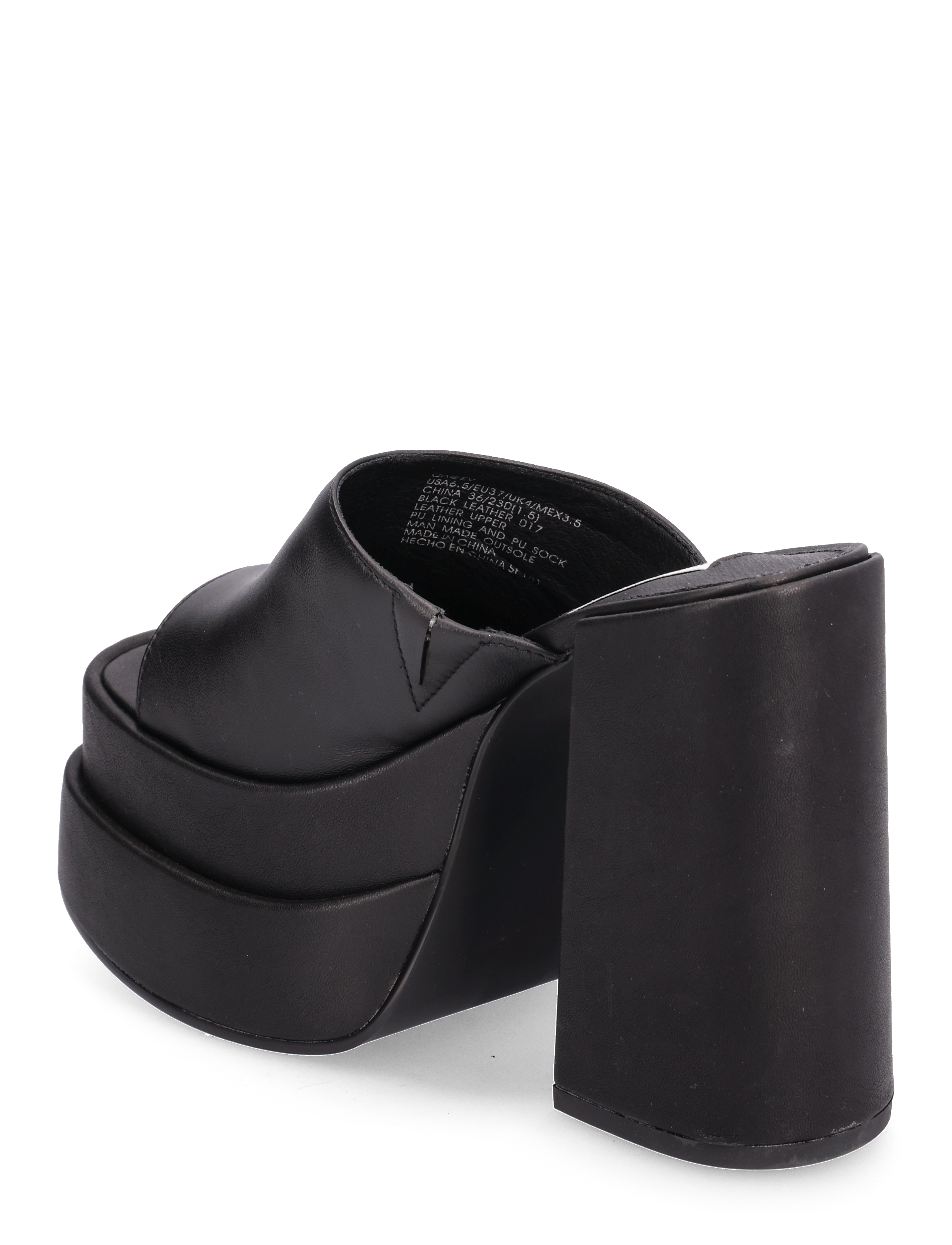 Steve Madden - Cagey Sandal - black leather - 2