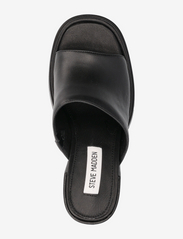 Steve Madden - Cagey Sandal - pantoletten mit absätzen - black leather - 3