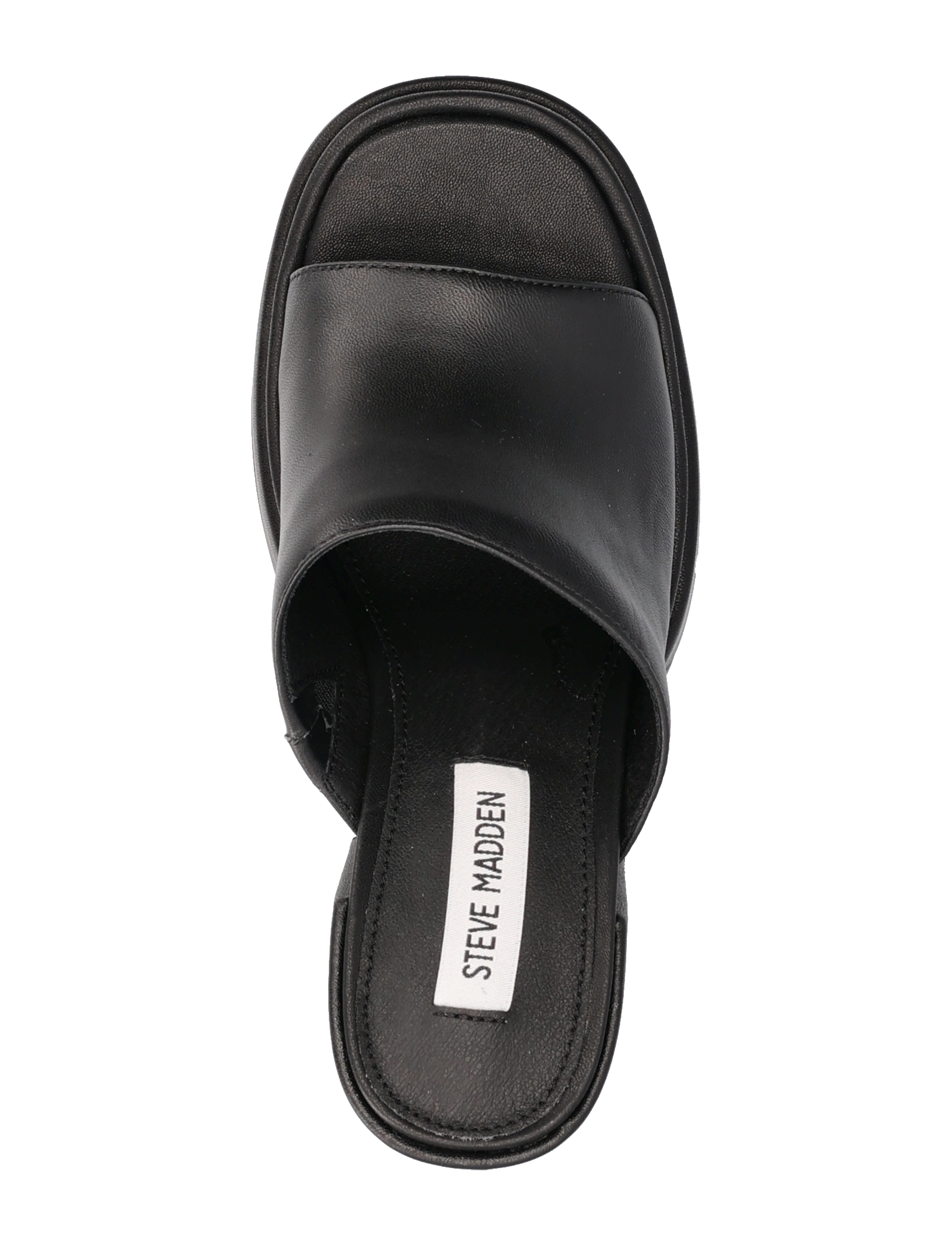 Steve Madden - Cagey Sandal - black leather - 3