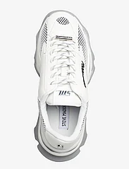 Steve Madden - Zoomz Sneaker - matalavartiset tennarit - white/sil - 3