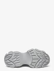 Steve Madden - Zoomz Sneaker - sportiska stila apavi ar pazeminātu potītes daļu - white/sil - 4