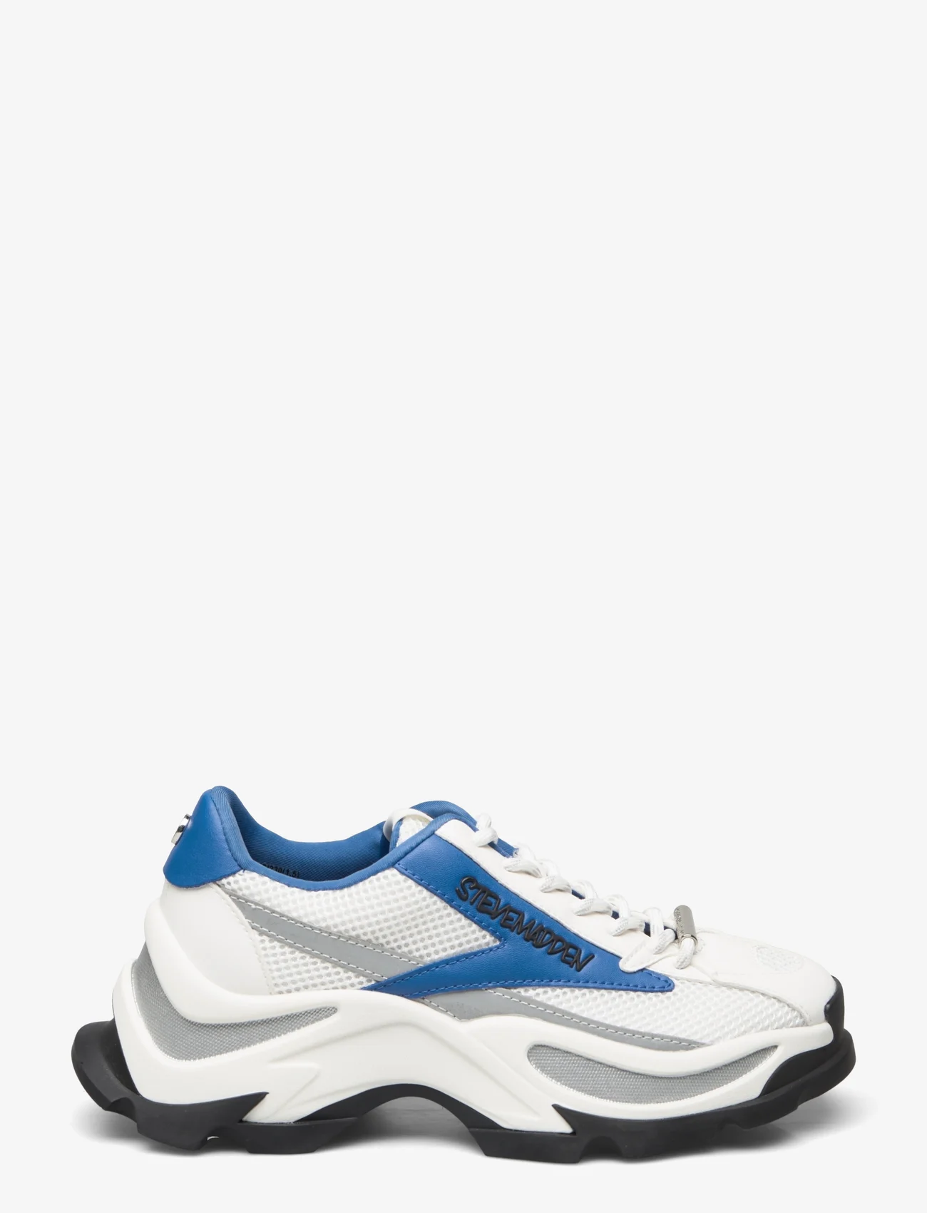 Steve Madden - Zoomz Sneaker - sportiska stila apavi ar pazeminātu potītes daļu - wht/blue - 1