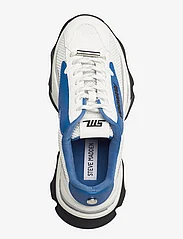 Steve Madden - Zoomz Sneaker - sportiska stila apavi ar pazeminātu potītes daļu - wht/blue - 3