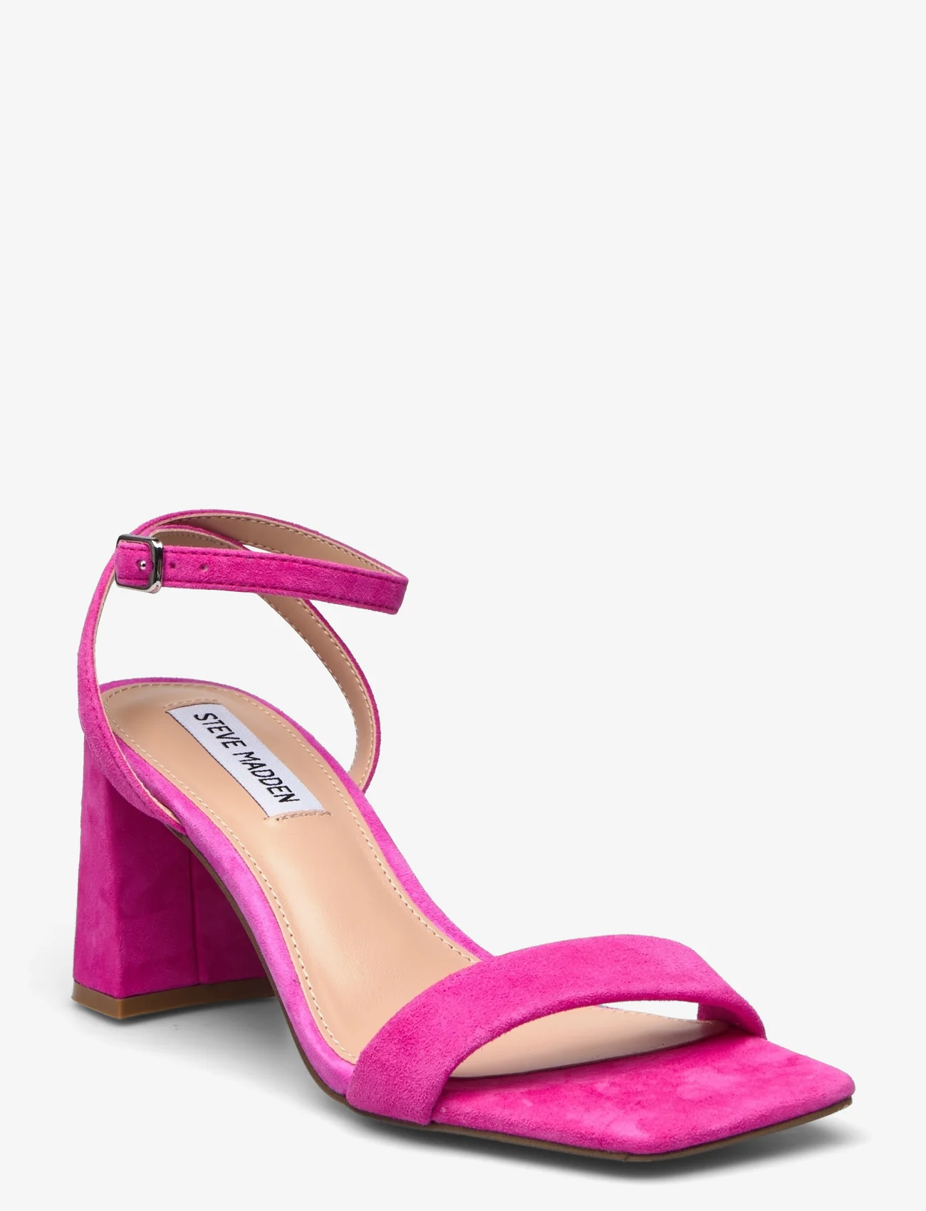 Steve Madden - Luxe Sandal - party wear at outlet prices - magenta suede - 0