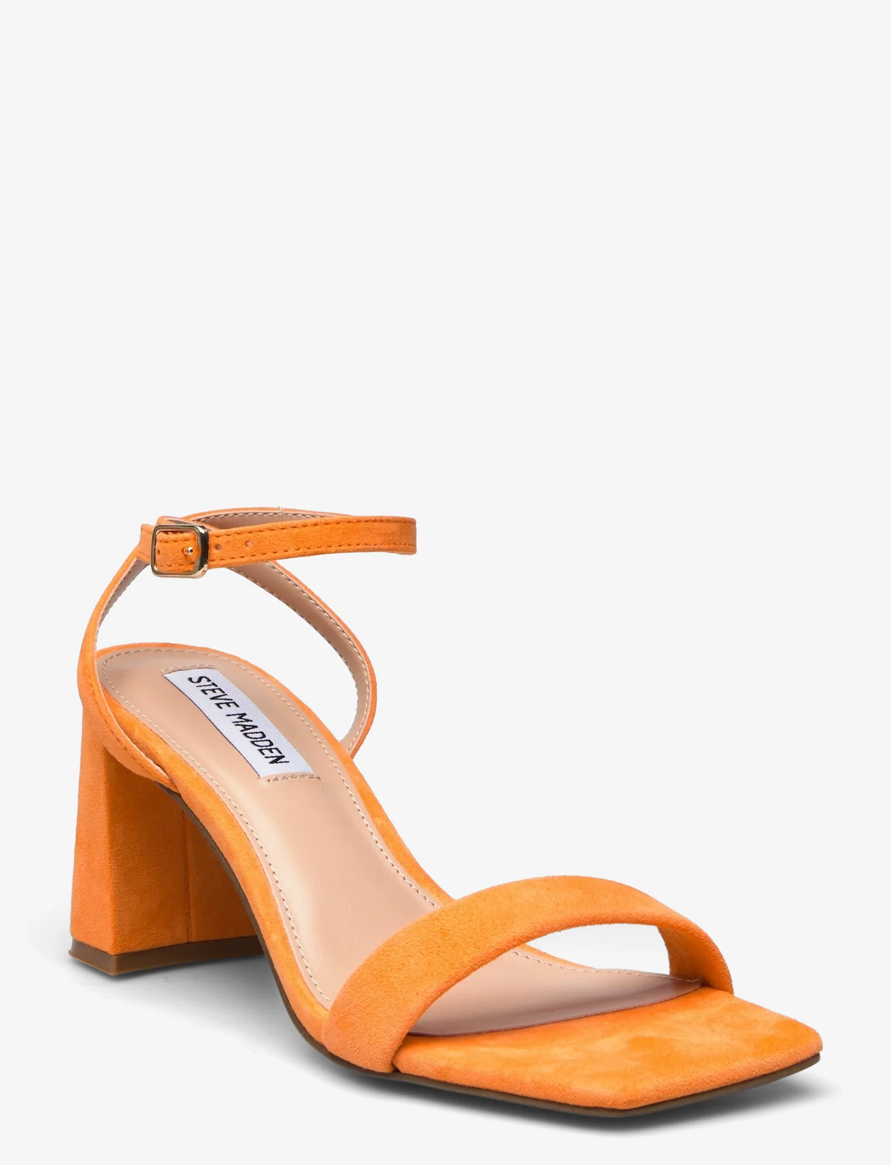 Steve Madden - Luxe Sandal - party wear at outlet prices - orange suede - 0