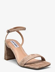 Steve Madden - Luxe Sandal - party wear at outlet prices - tan suede - 0
