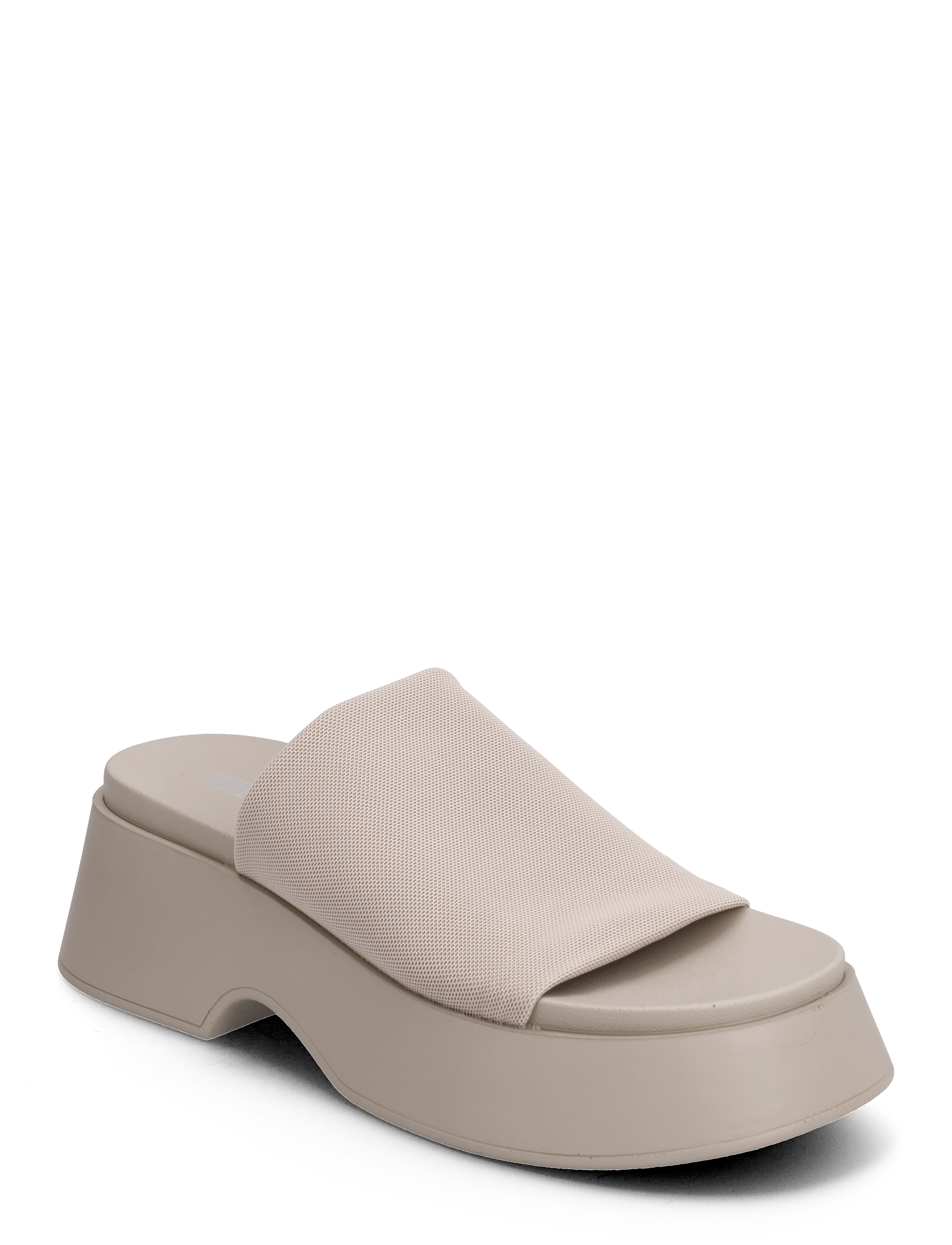 Throw back Sandal - GREIGE