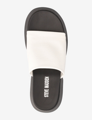 Steve Madden - Throw back Sandal - buty z odkrytą piętą na płaskim obcasie - white/black - 3